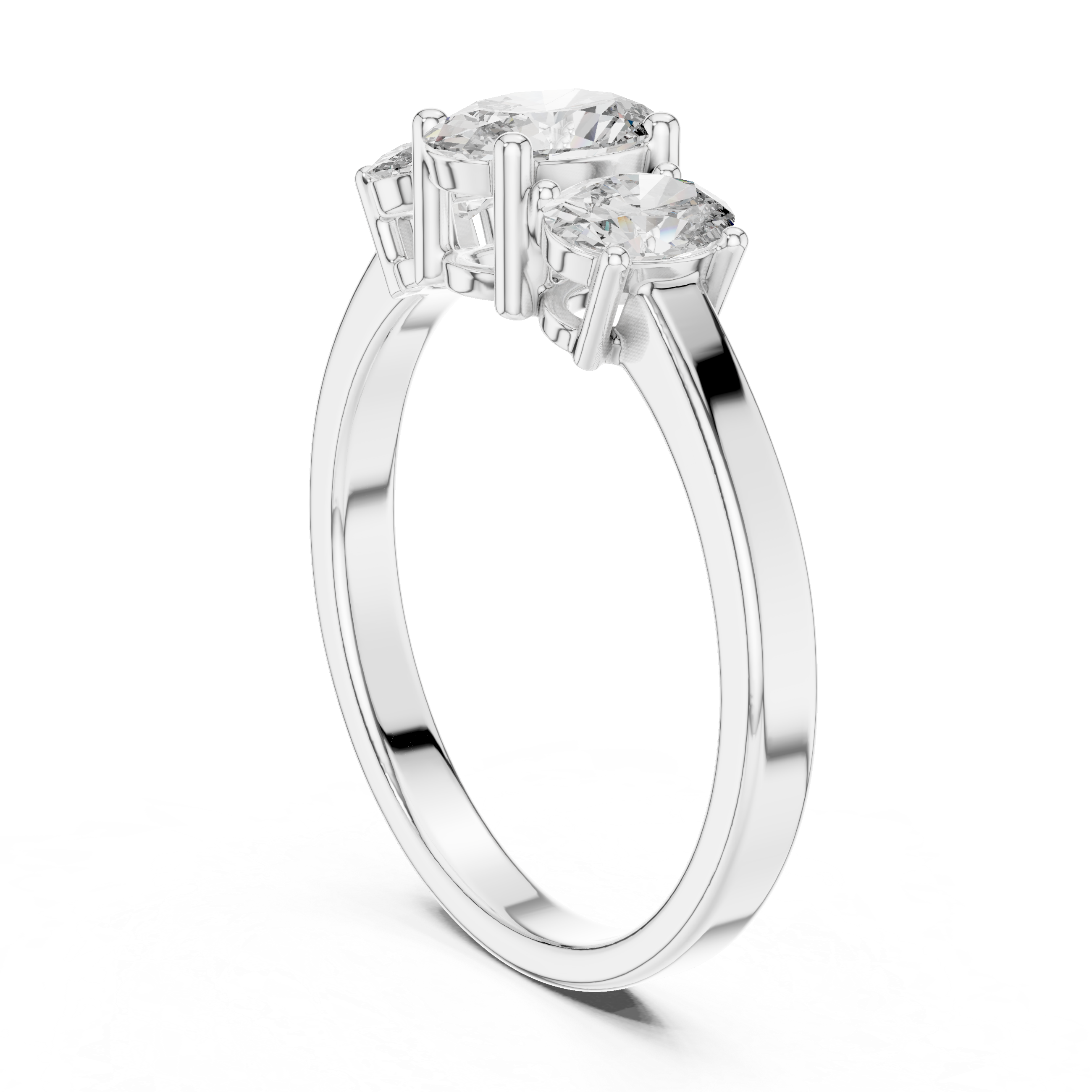 Isabella Three Stone Ring