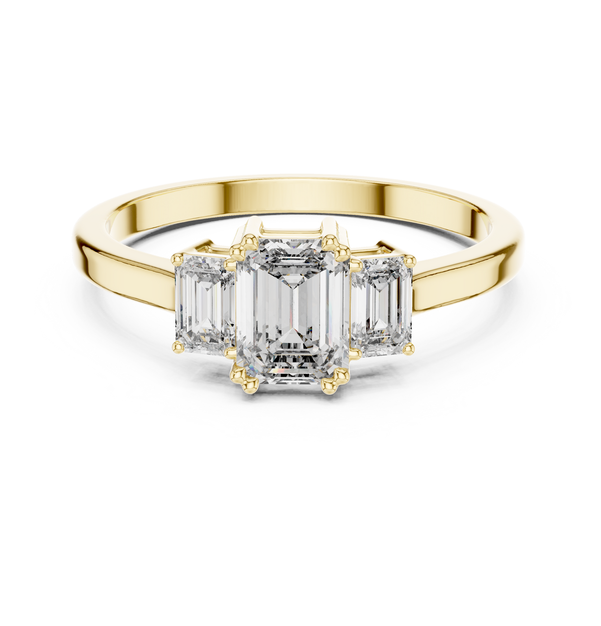 Evianna Three Stone Ring