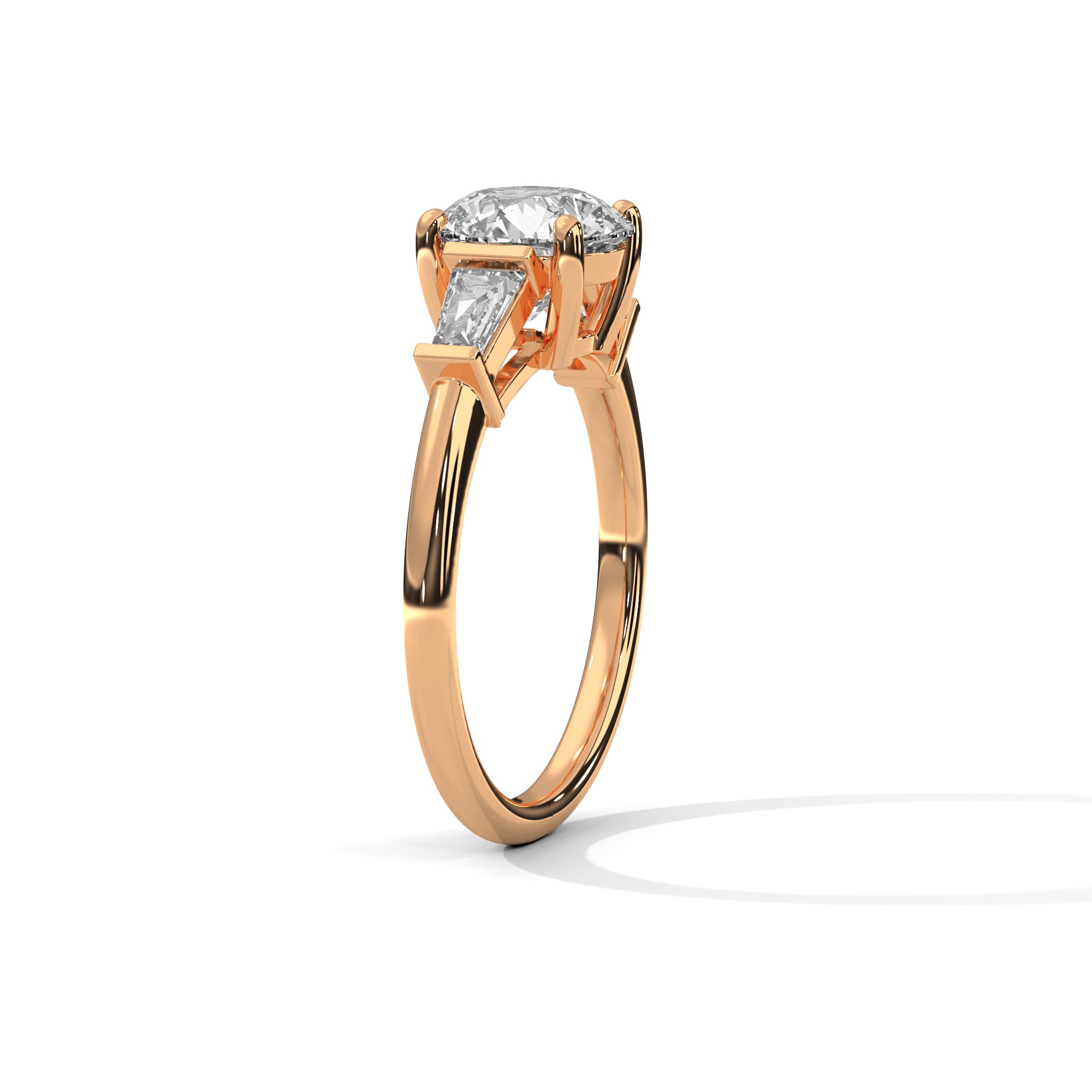 Gwyneth Three Stone Ring