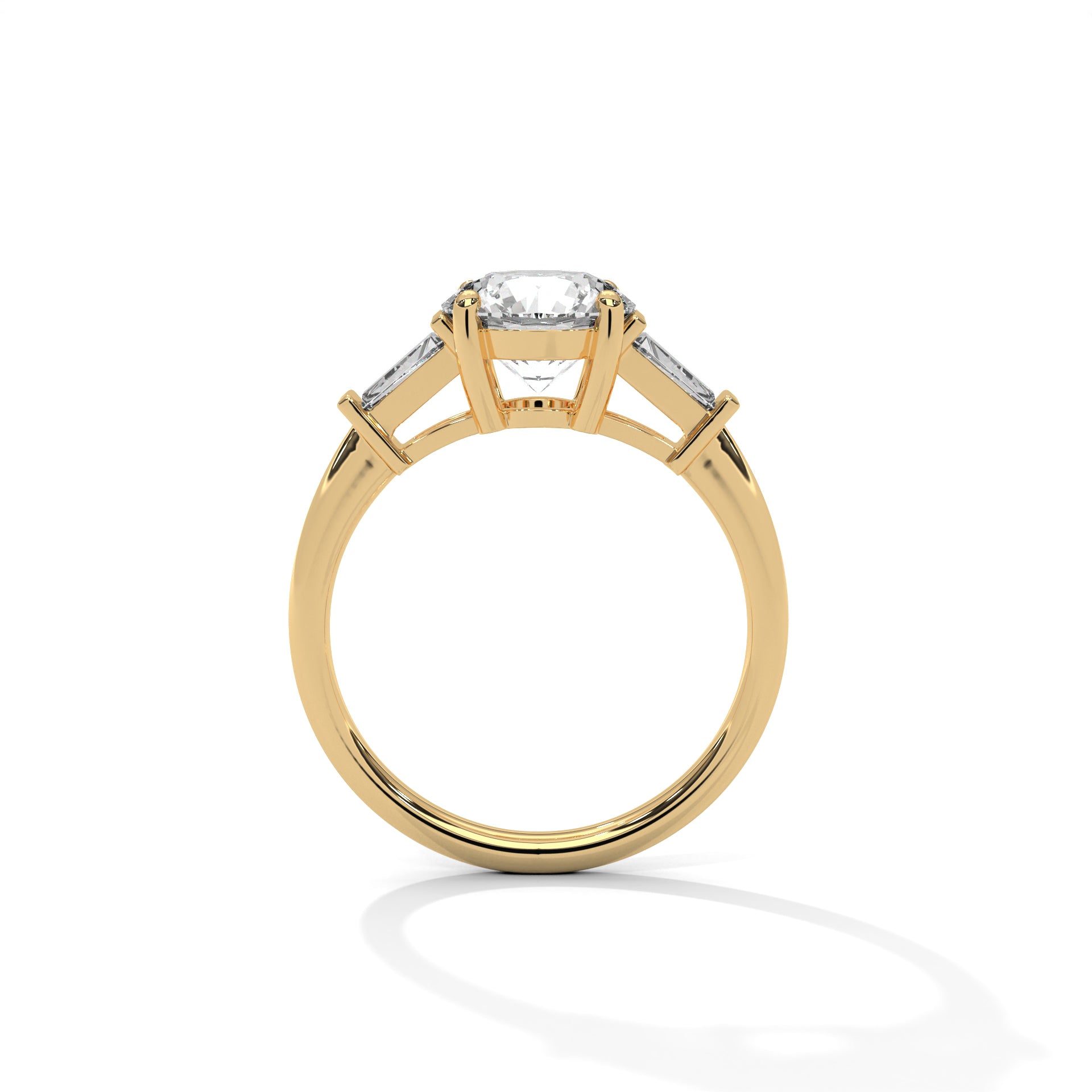 Gwyneth Three Stone Ring