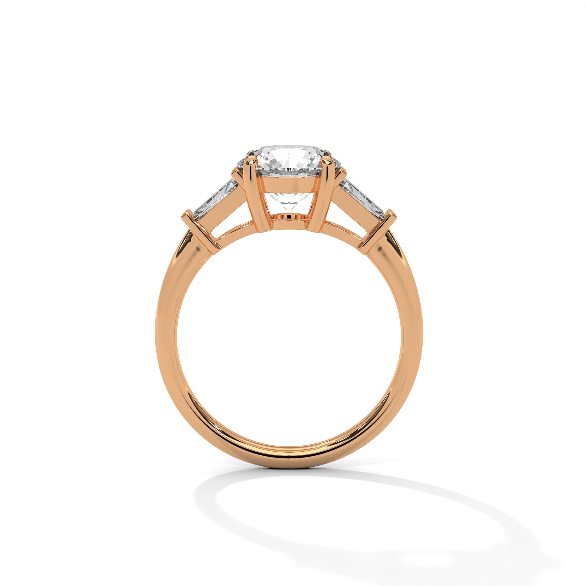 Gwyneth Three Stone Ring