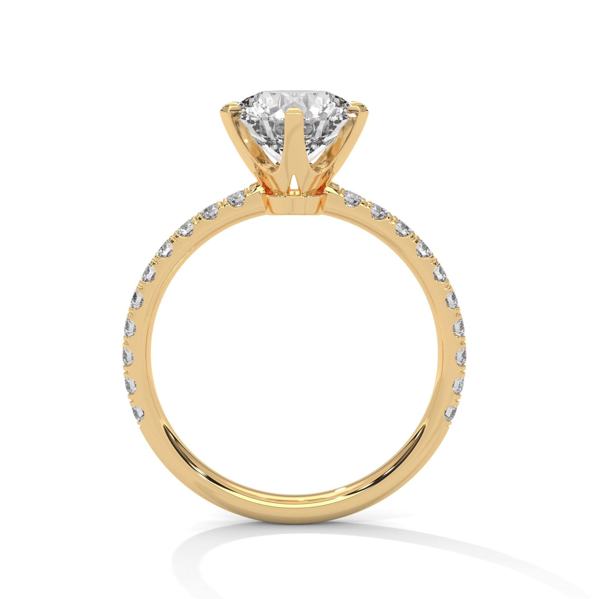 Audrey Solitaire Ring