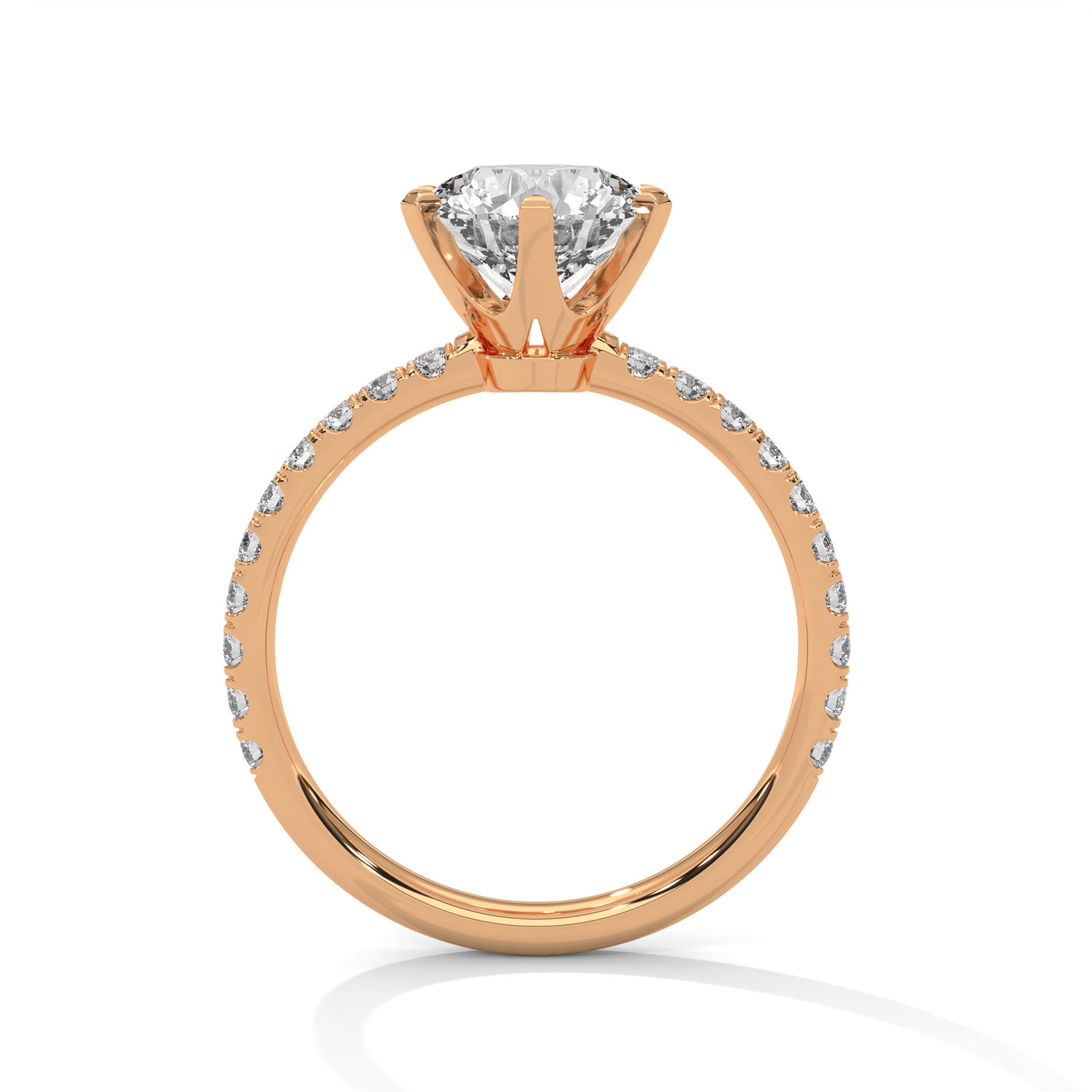 Audrey Solitaire Ring
