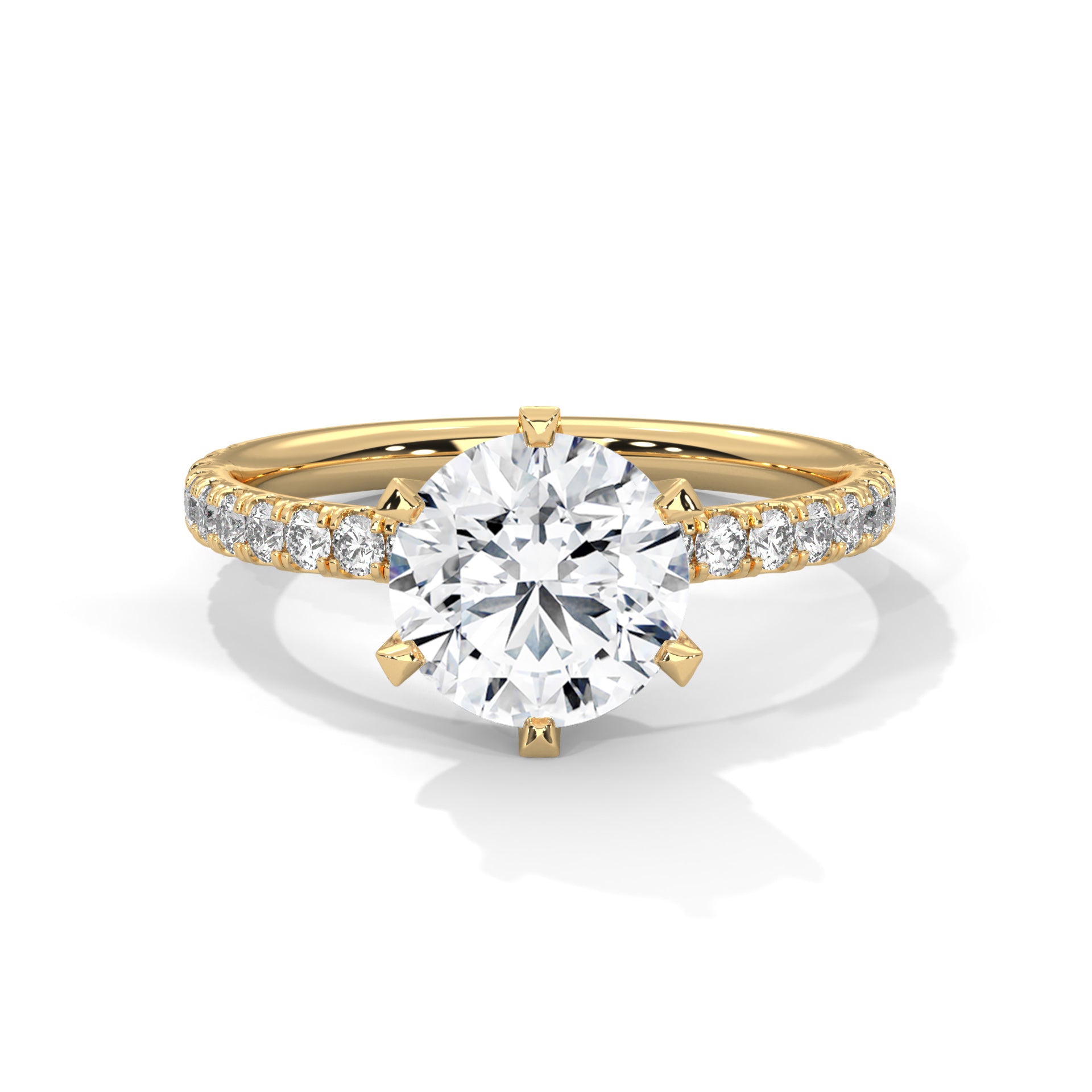 Audrey Solitaire Ring