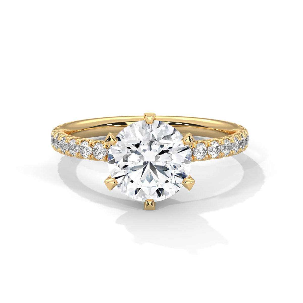 Audrey Solitaire Ring