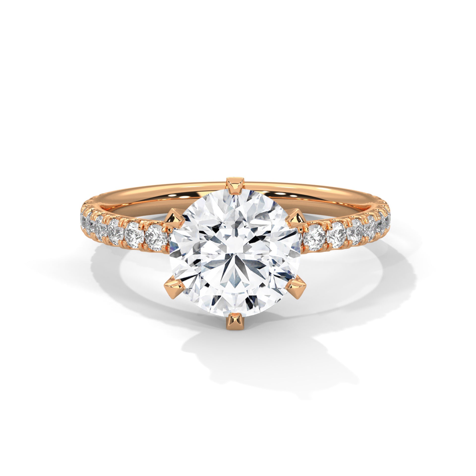 Audrey Solitaire Ring