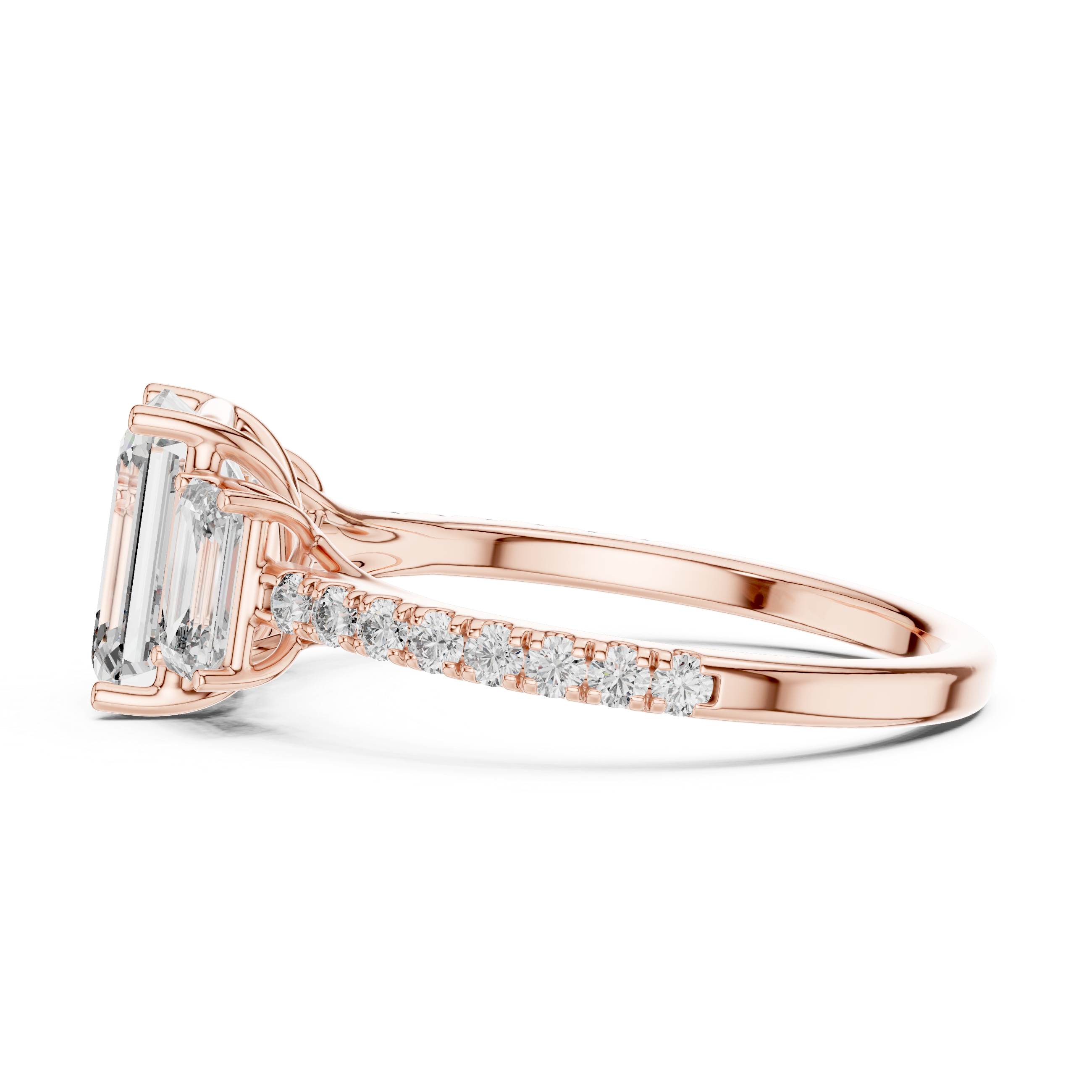 Lorelei Three Stone Ring