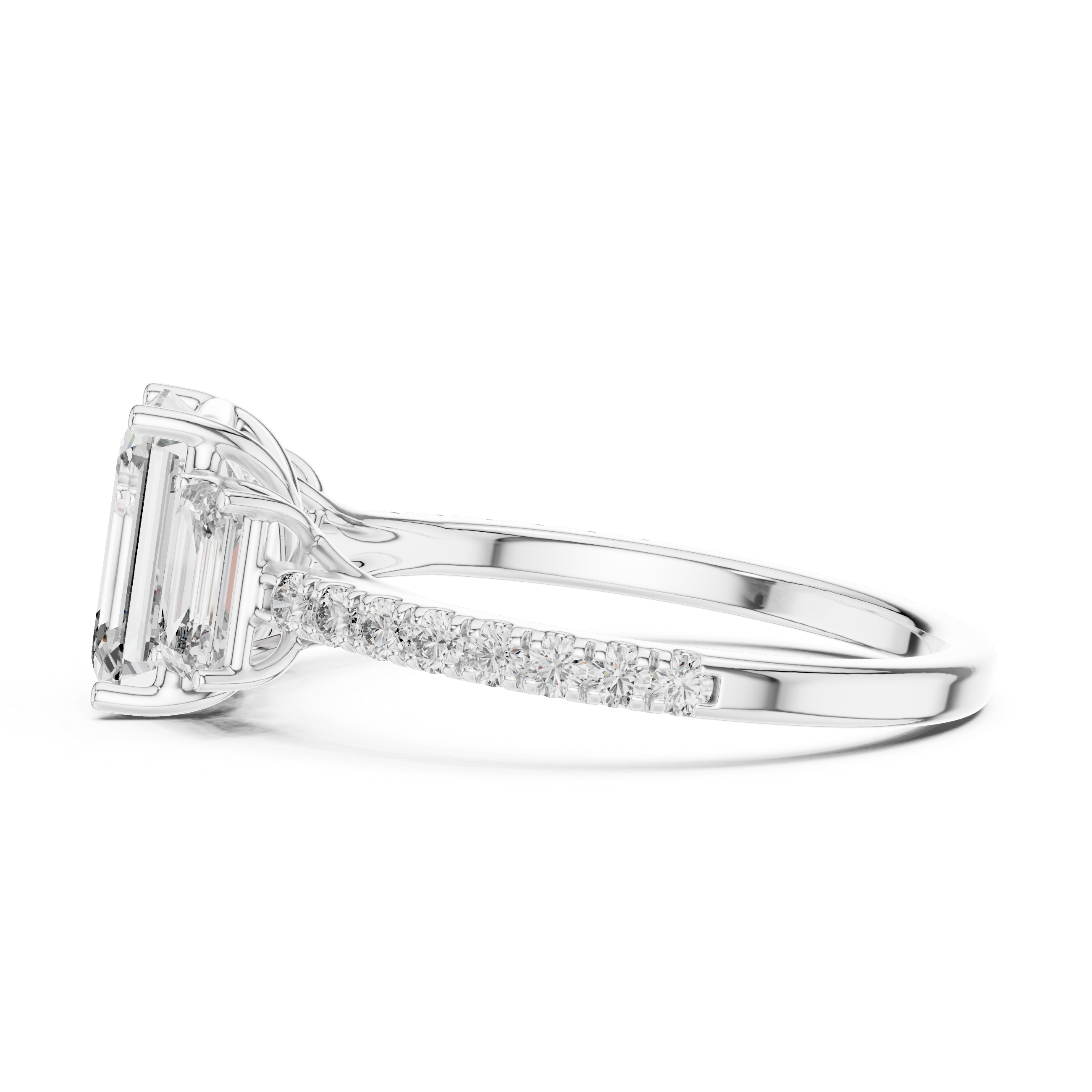 Lorelei Three Stone Ring