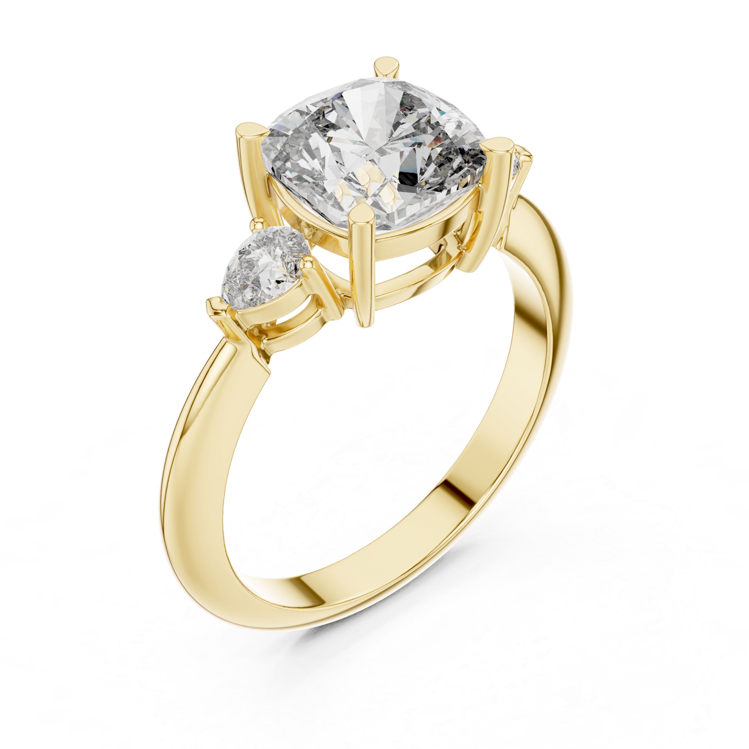 Imogen Three Stone Ring