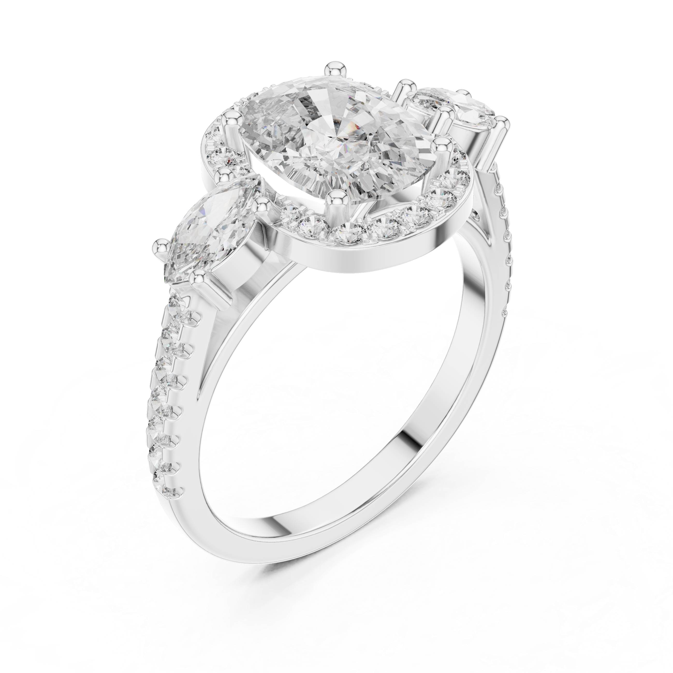 Arista Solitaire Ring