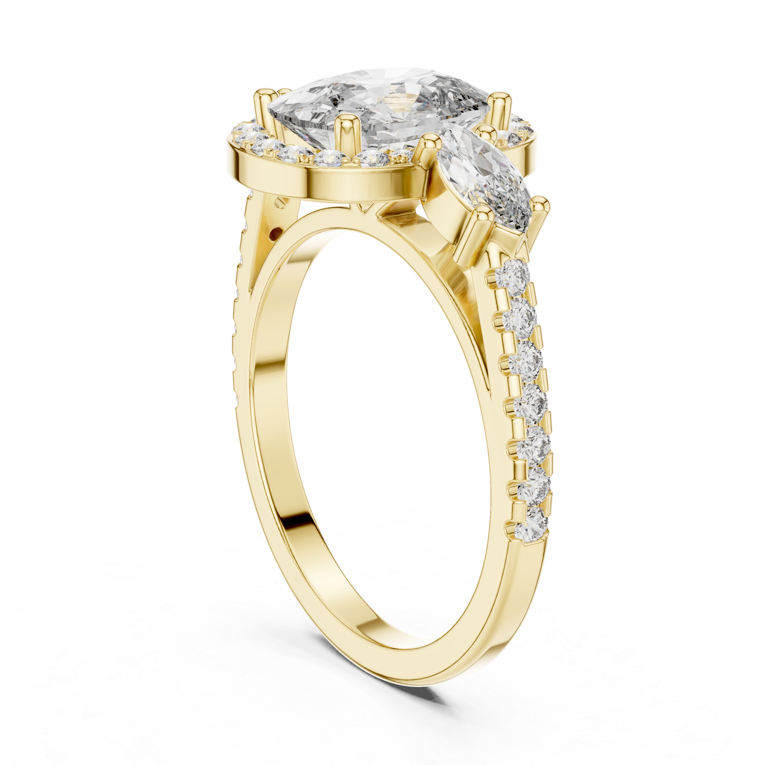 Arista Solitaire Ring