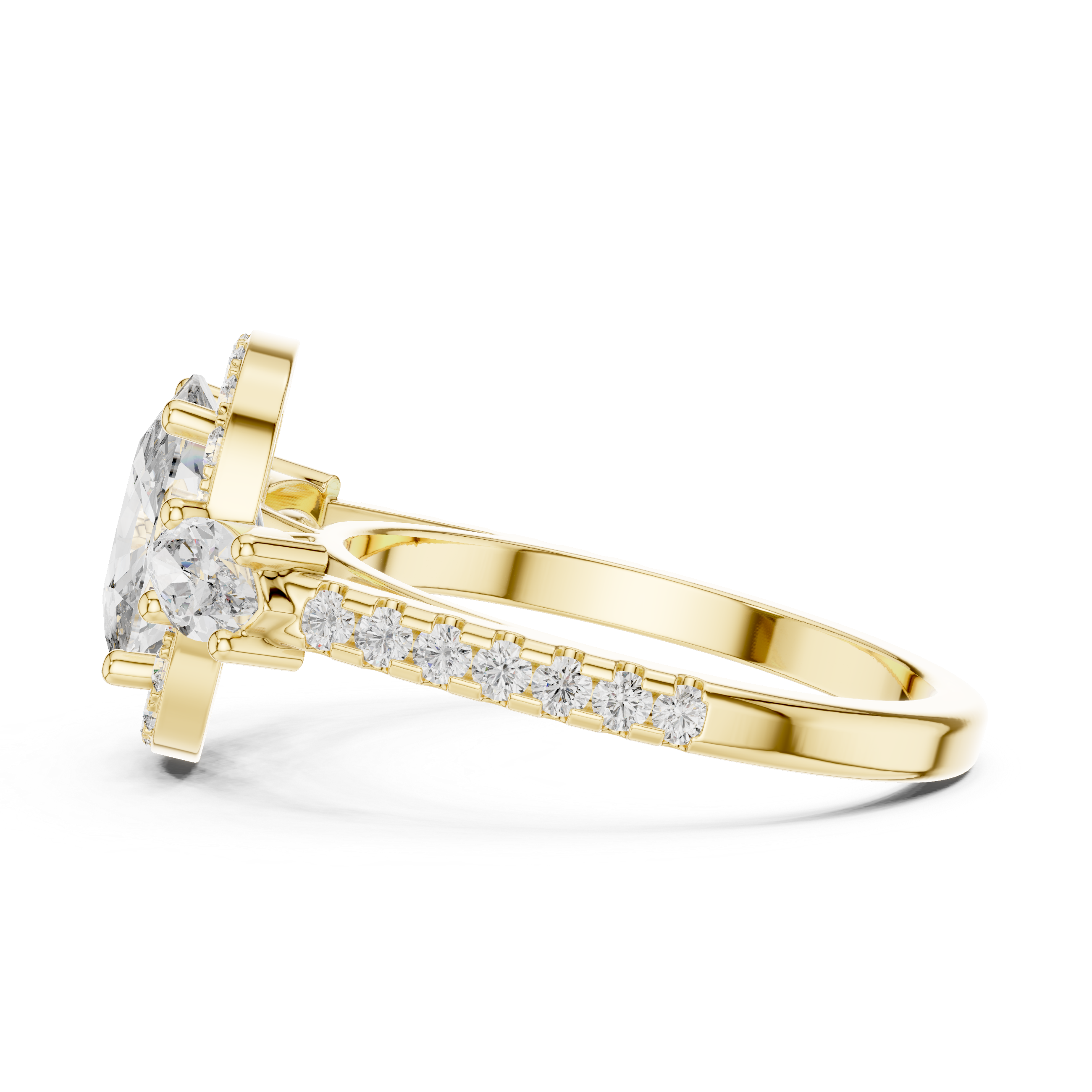 Arista Solitaire Ring