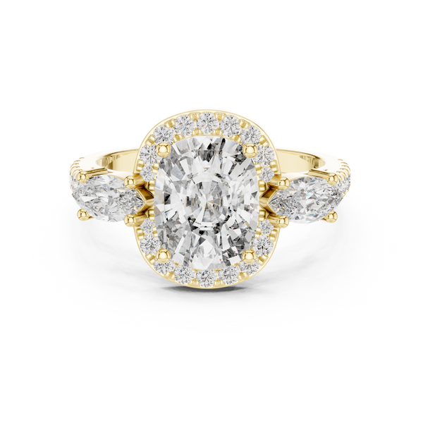Arista Solitaire Ring
