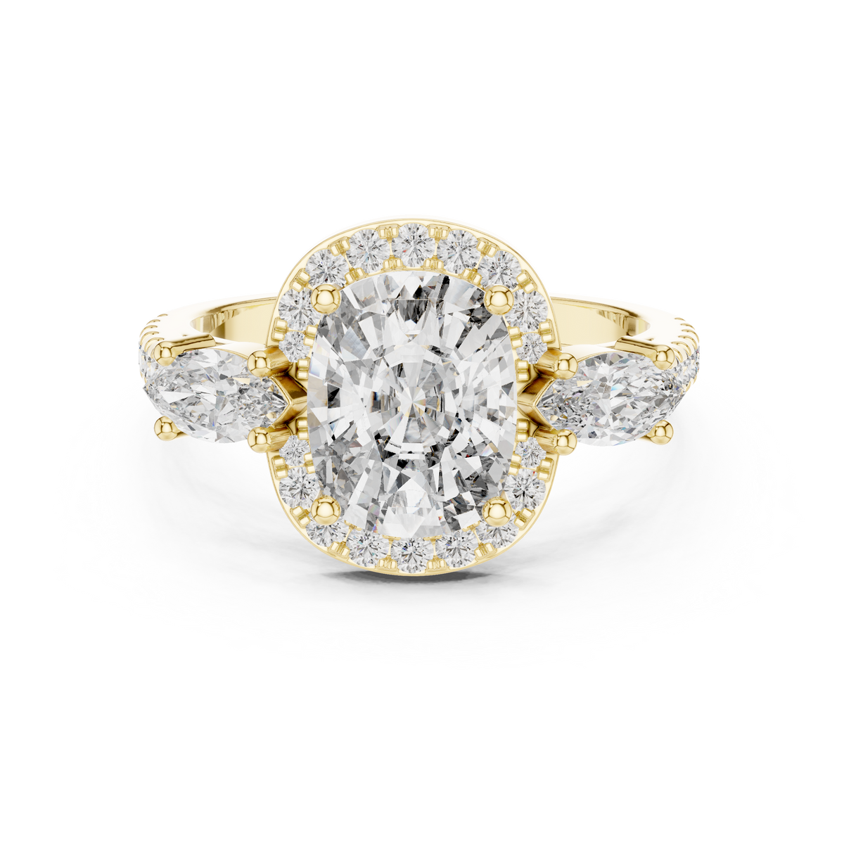 Arista Solitaire Ring