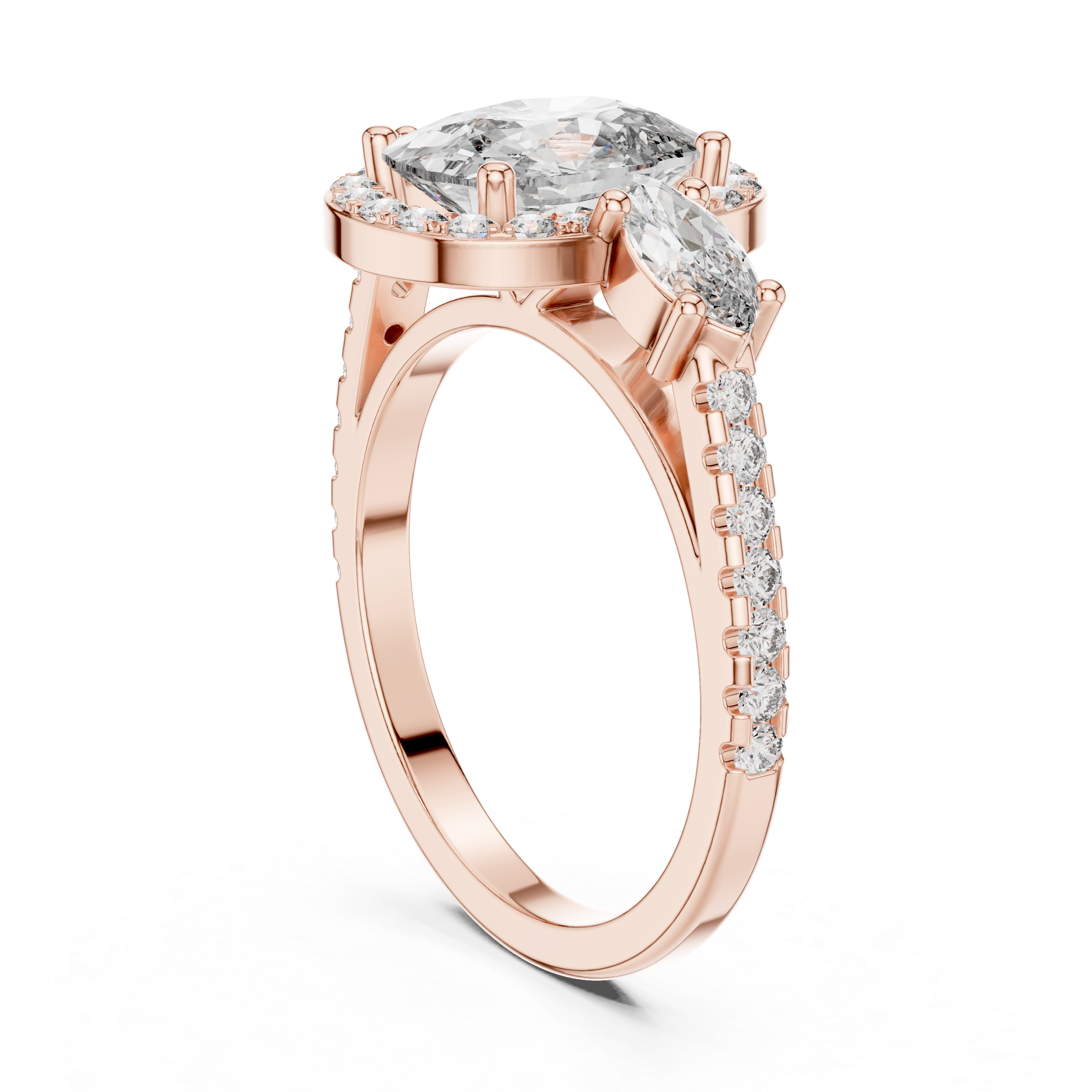 Arista Solitaire Ring