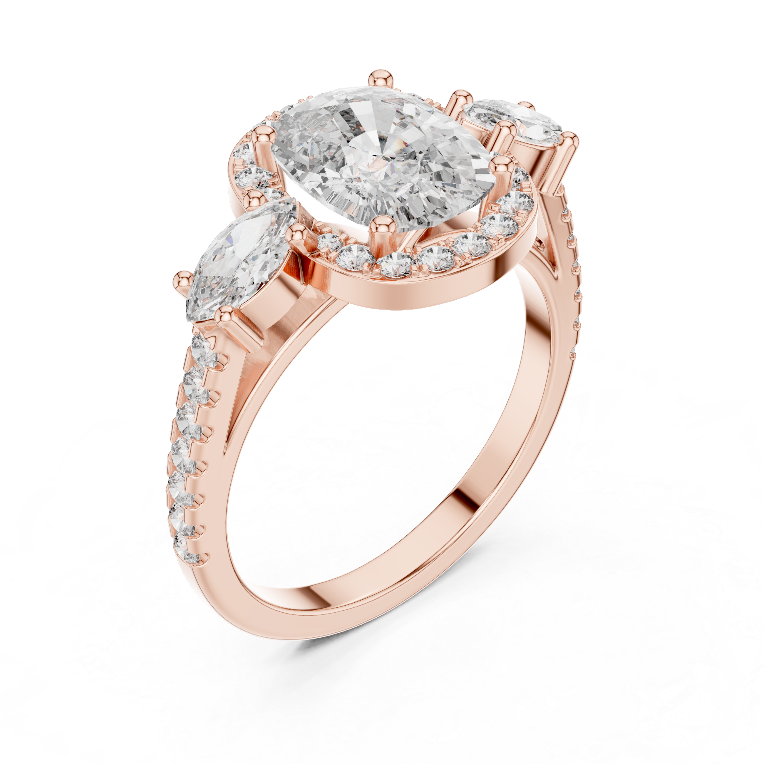 Arista Solitaire Ring