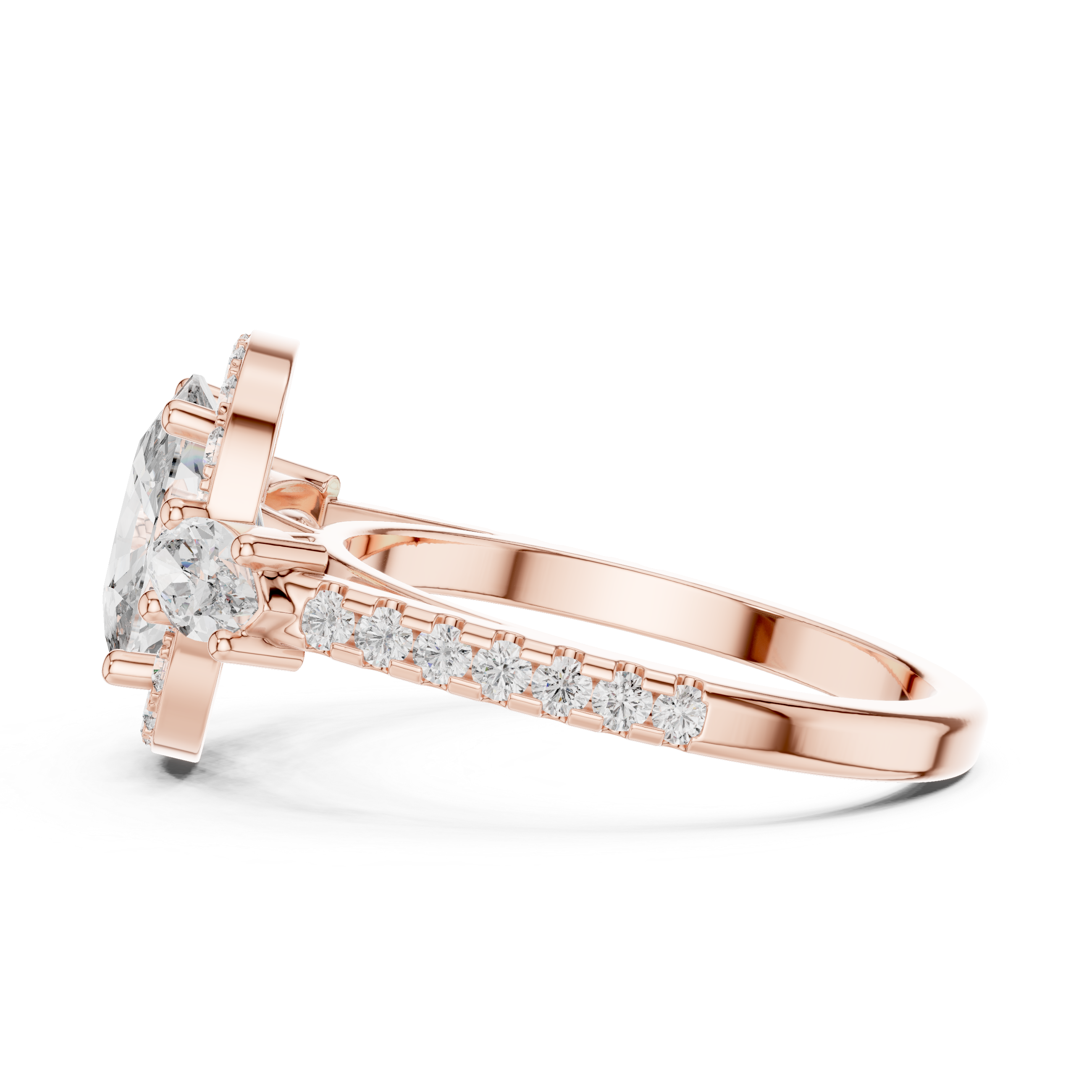 Arista Solitaire Ring