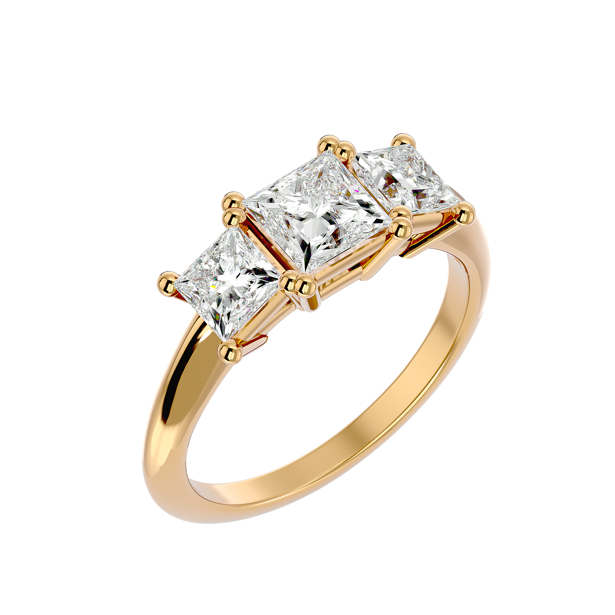 Gabriella Three Stone Ring