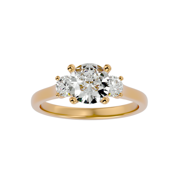 Aster Solitaire Ring