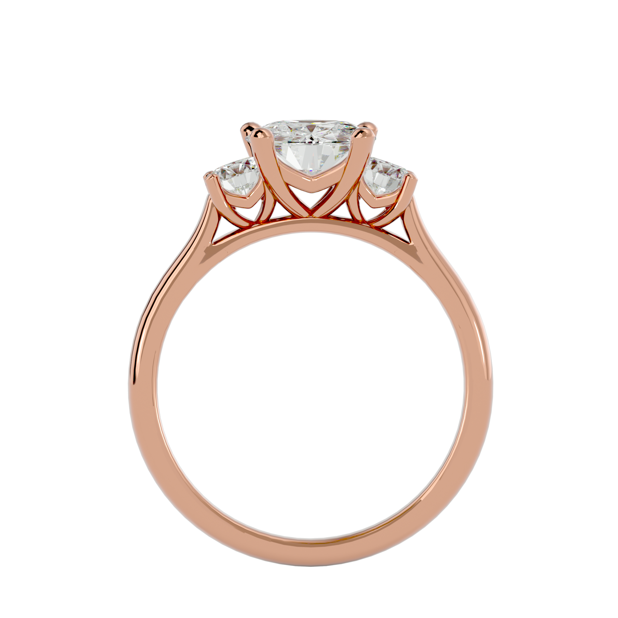 Aster Solitaire Ring