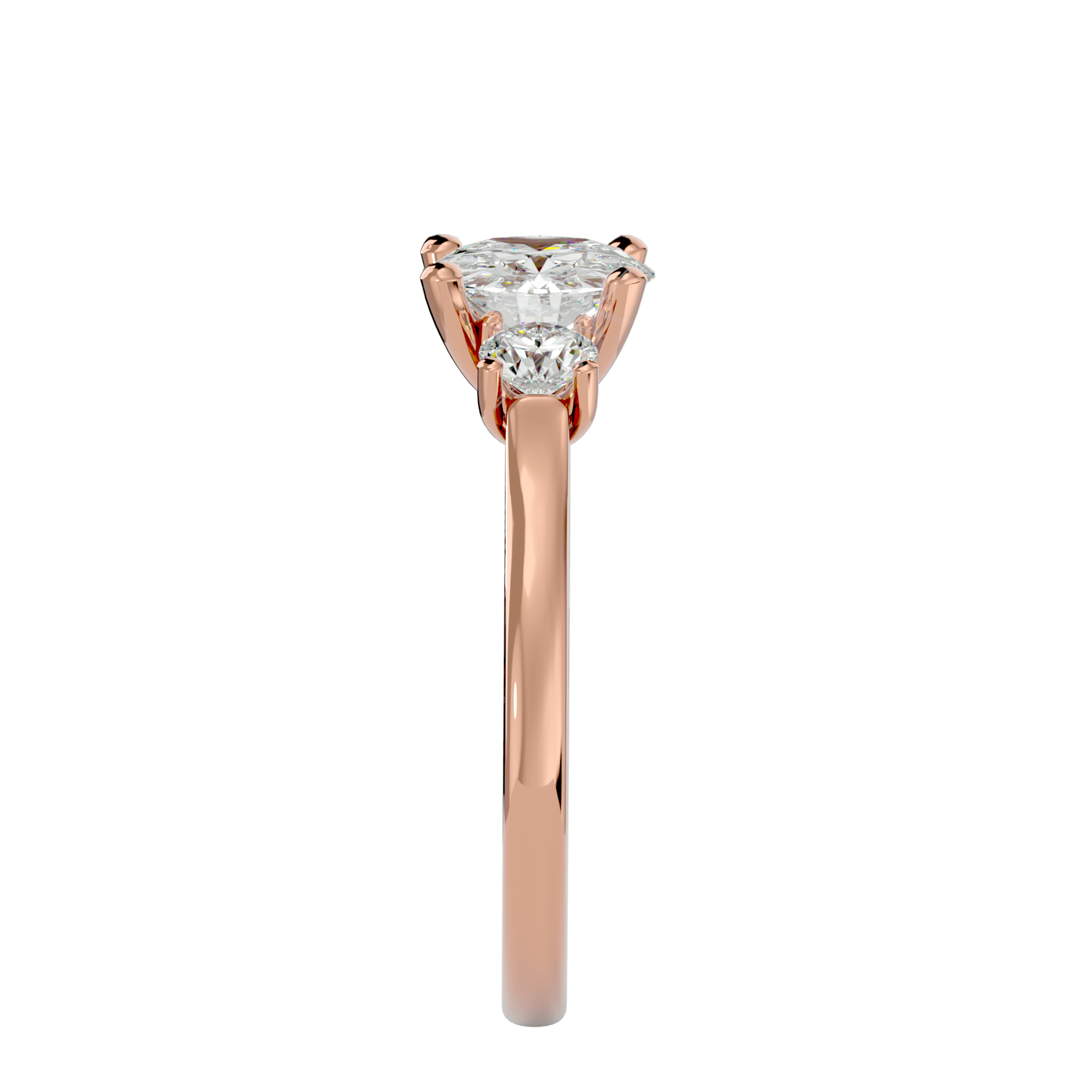 Aster Solitaire Ring