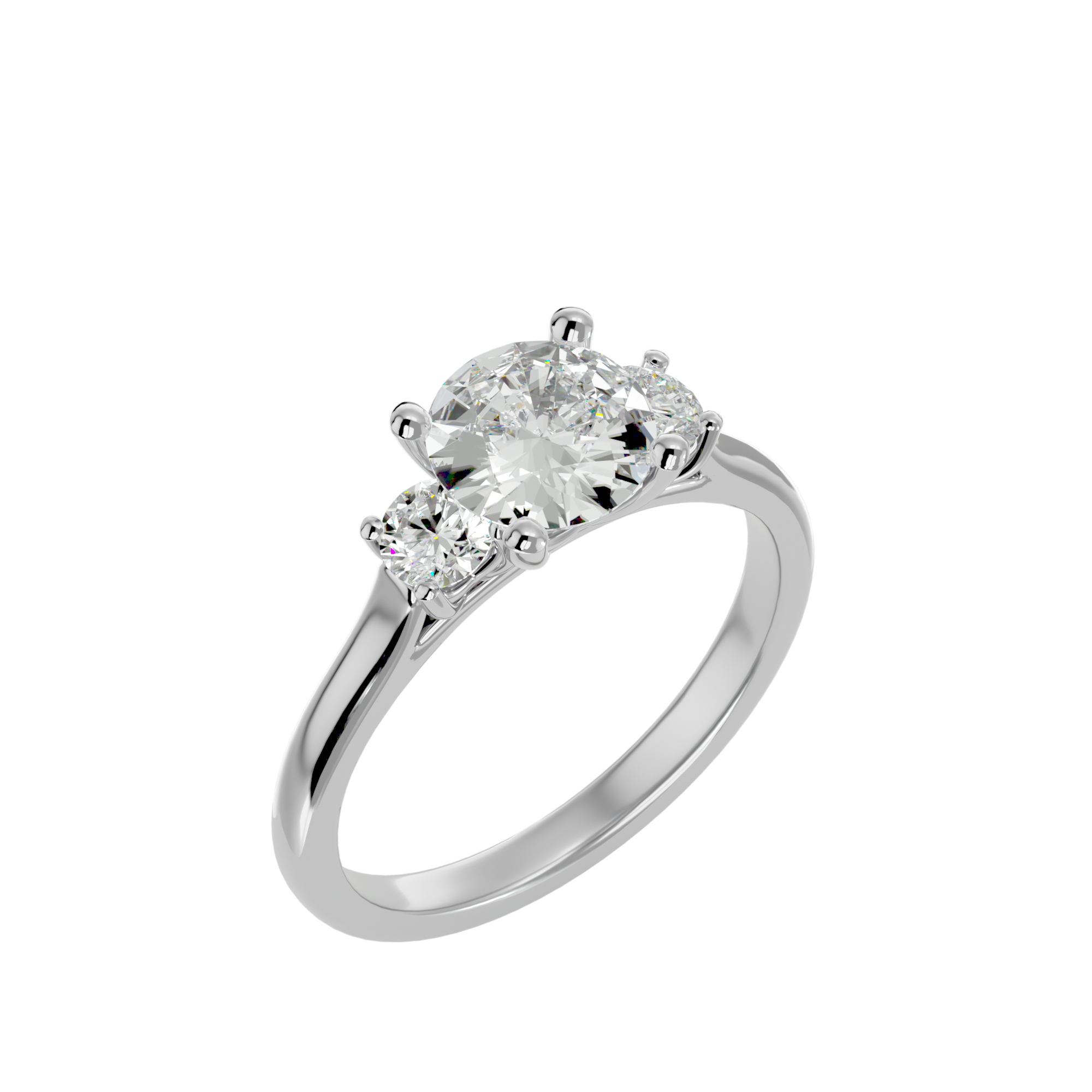 Aster Solitaire Ring