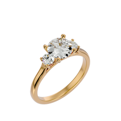 Aster Solitaire Ring
