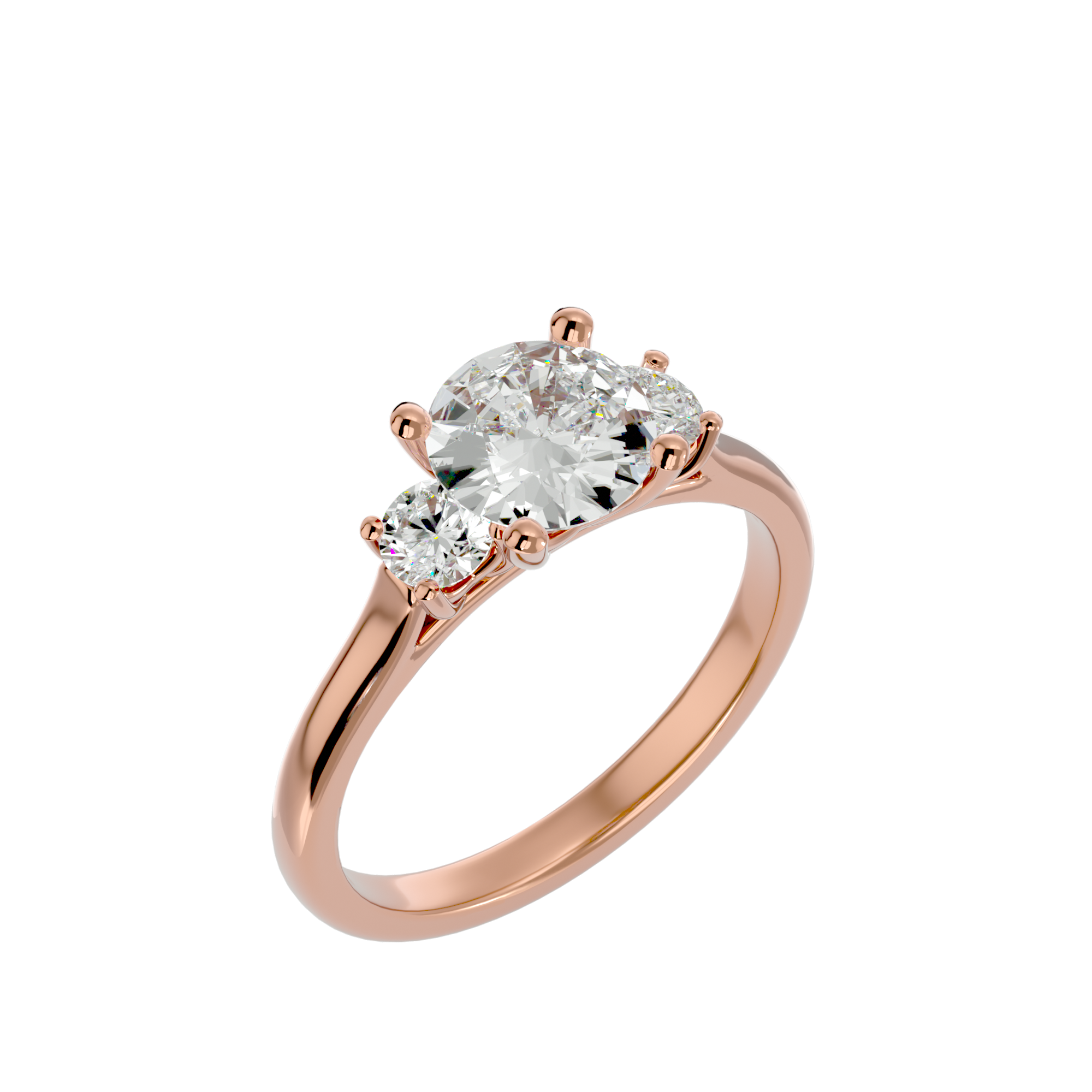 Aster Solitaire Ring