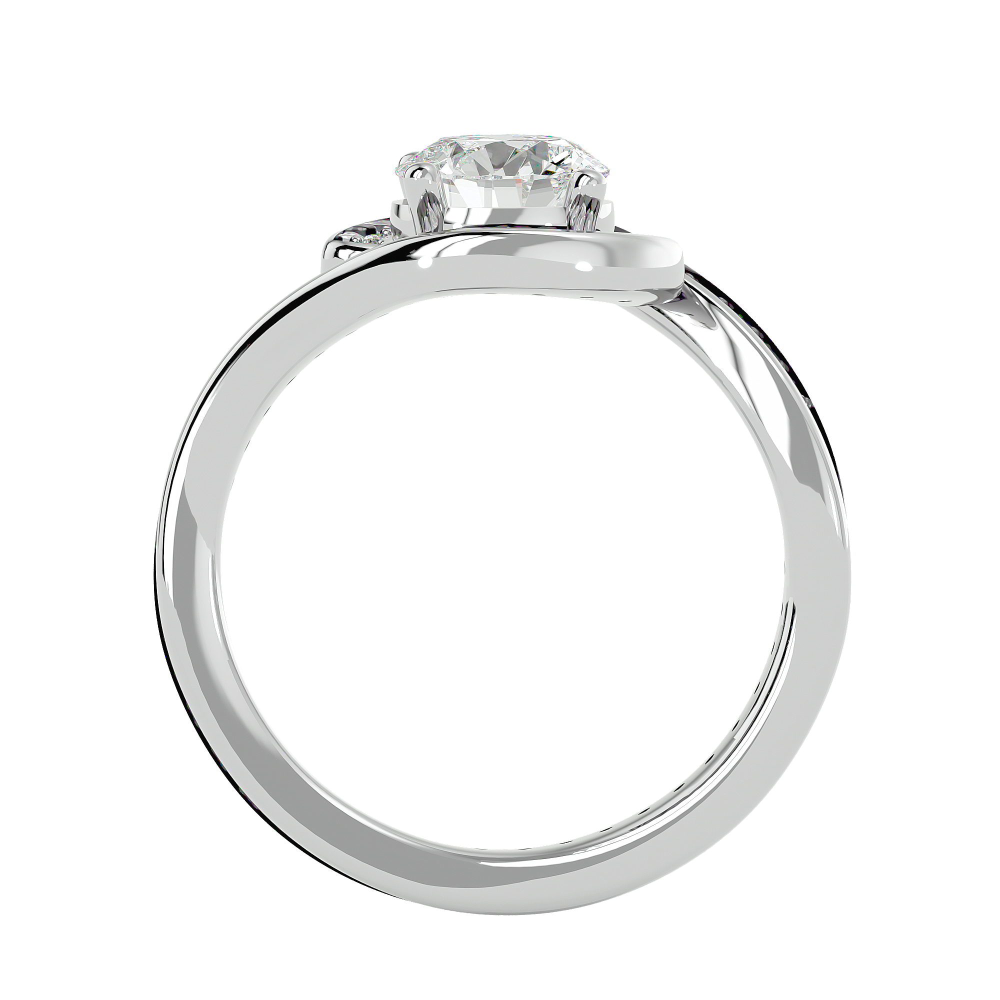 Poppy Solitaire Ring