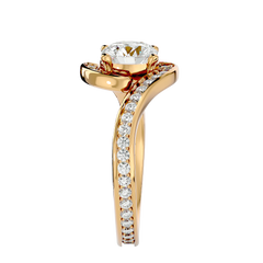 Poppy Solitaire Ring