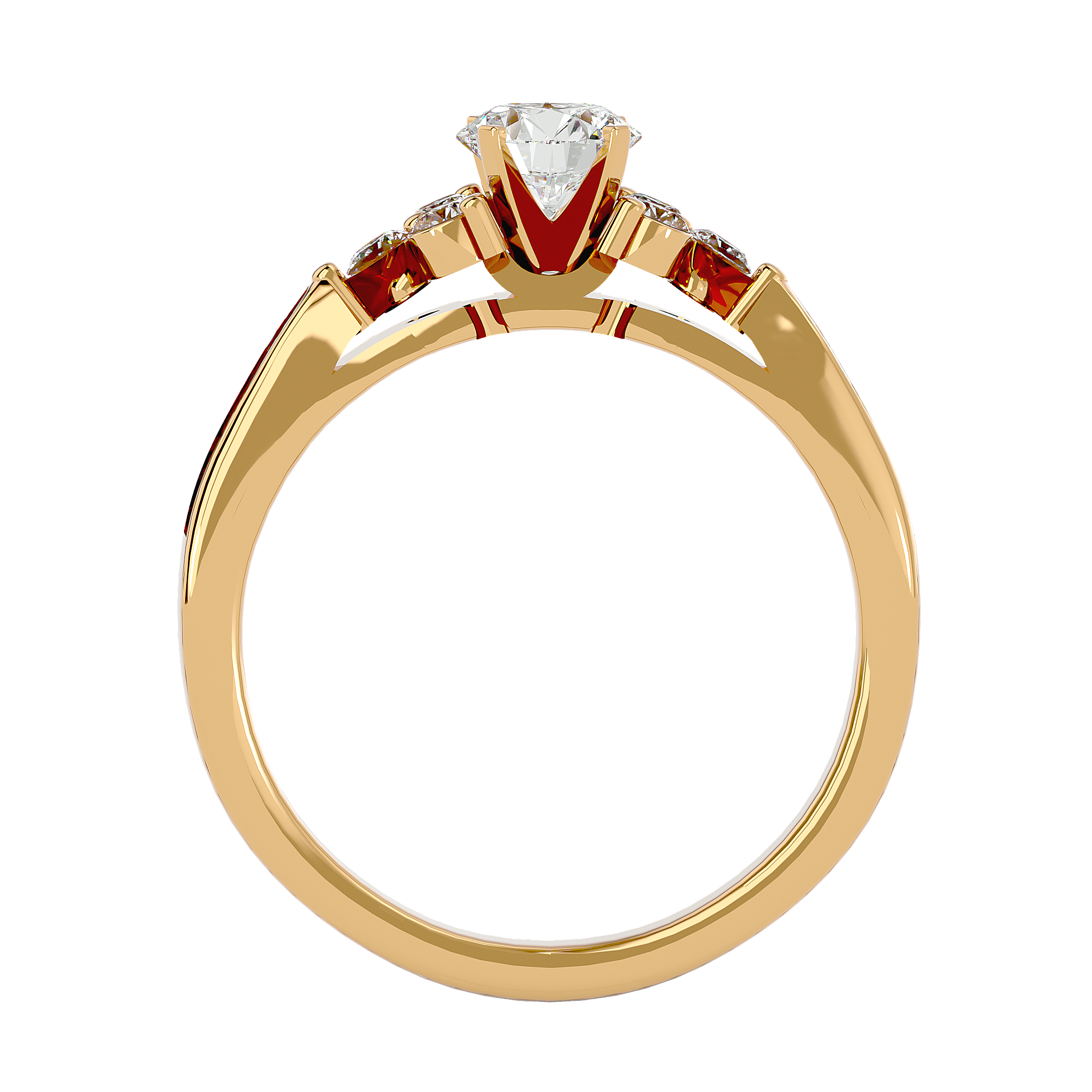 Lily Solitaire Ring