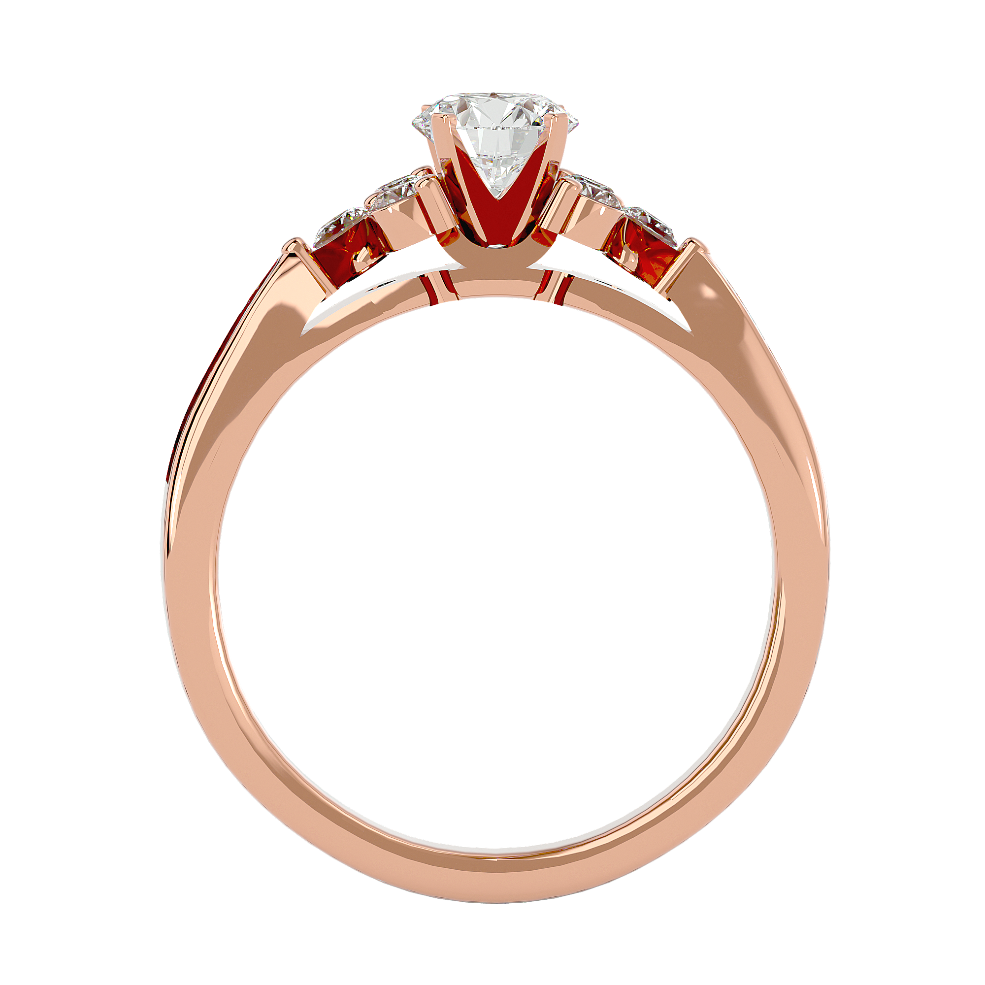 Lily Solitaire Ring