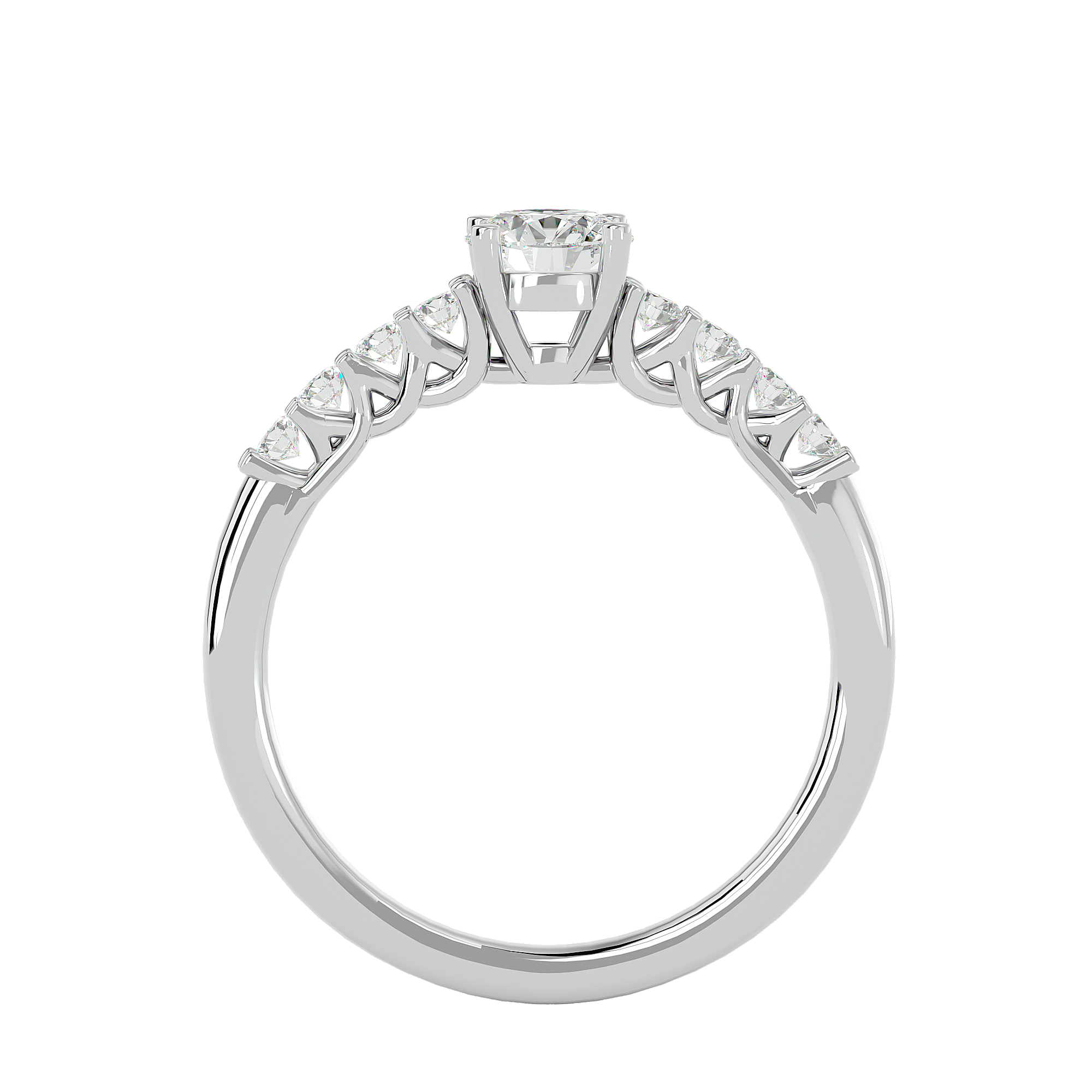 Katniss Solitaire Ring