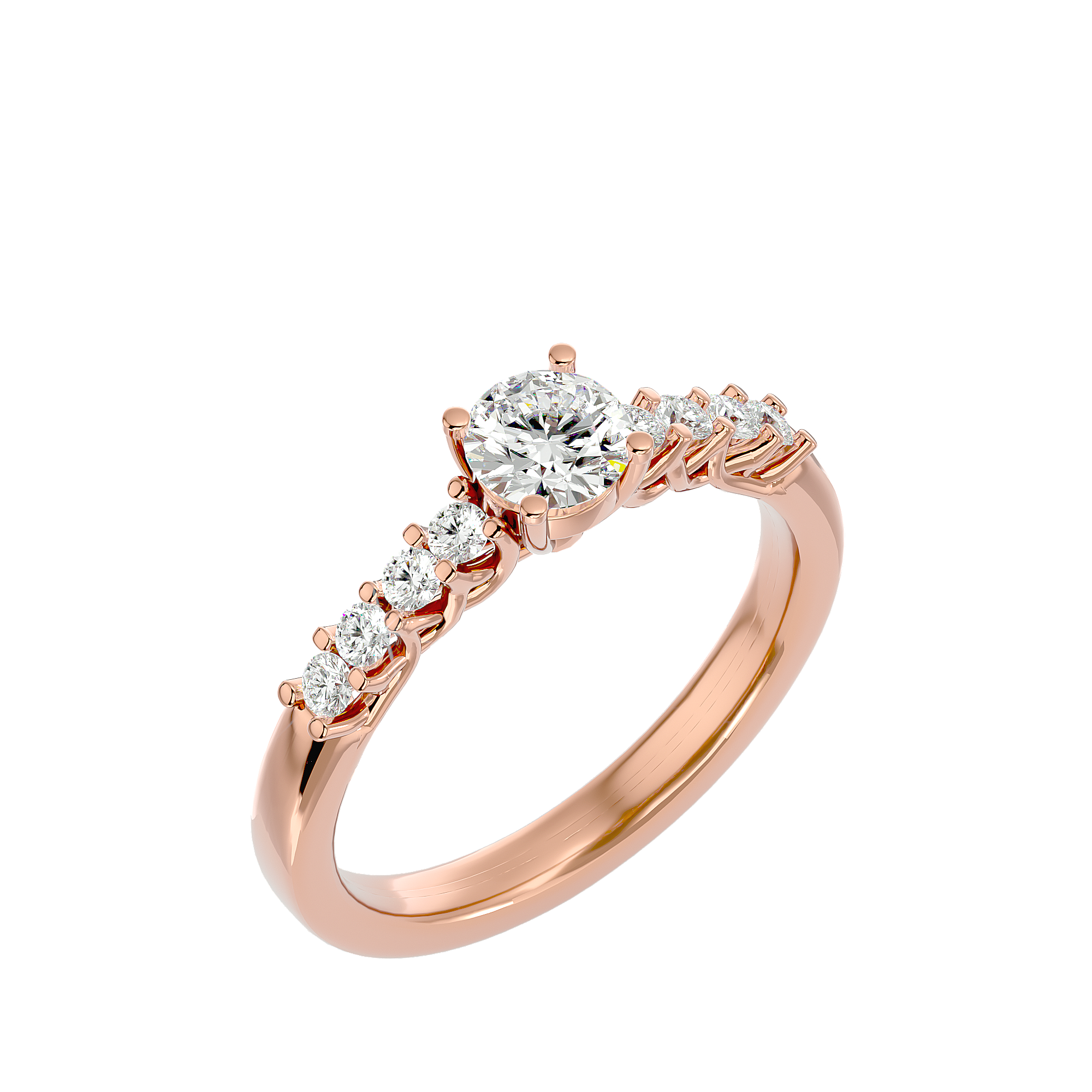 Katniss Solitaire Ring