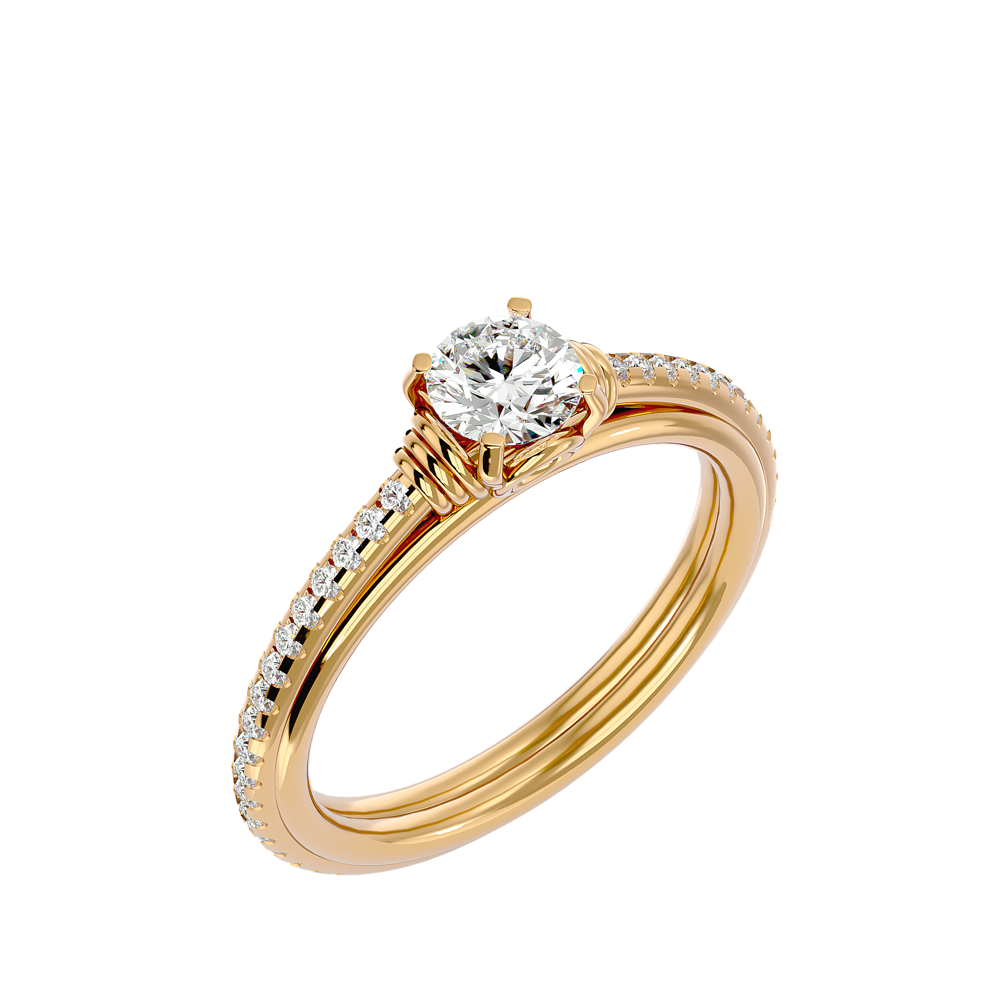 Bianca Solitaire Ring