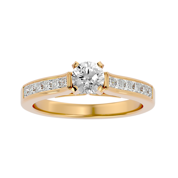 Alpha Solitaire Ring