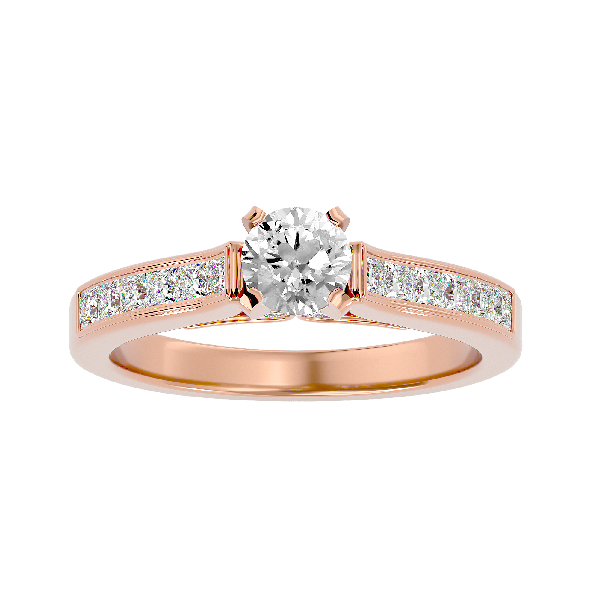Alpha Solitaire Ring