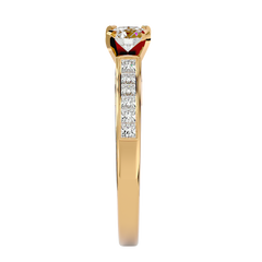 Alpha Solitaire Ring