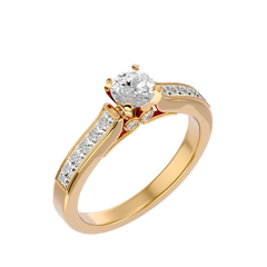 Alpha Solitaire Ring