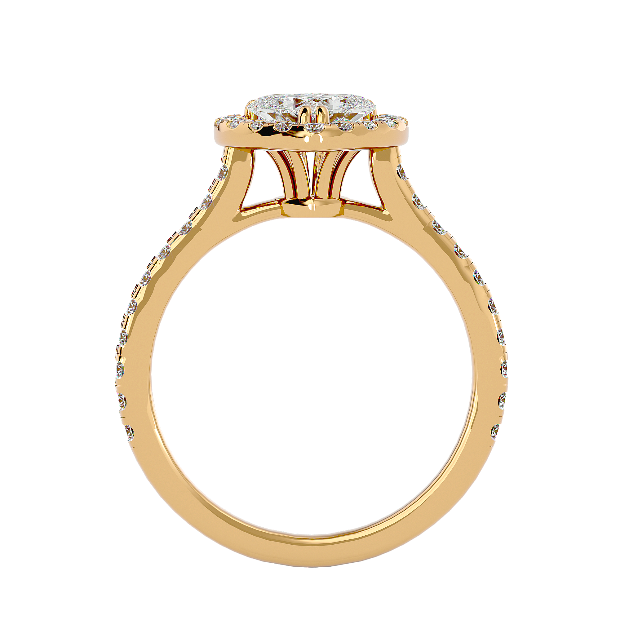 Melrose Halo Ring