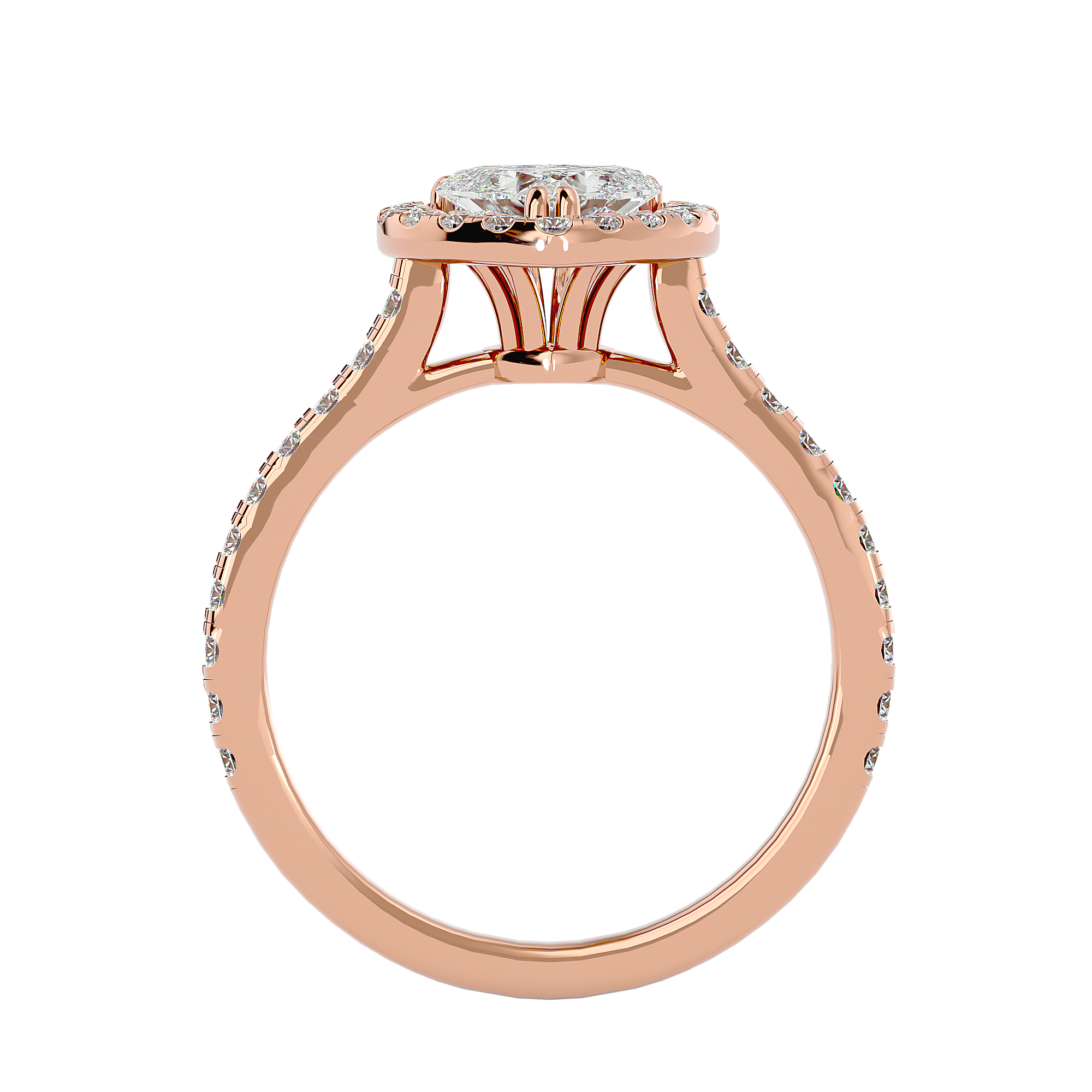 Melrose Halo Ring