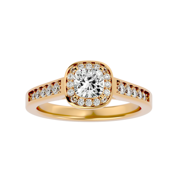 Amaris Halo Ring