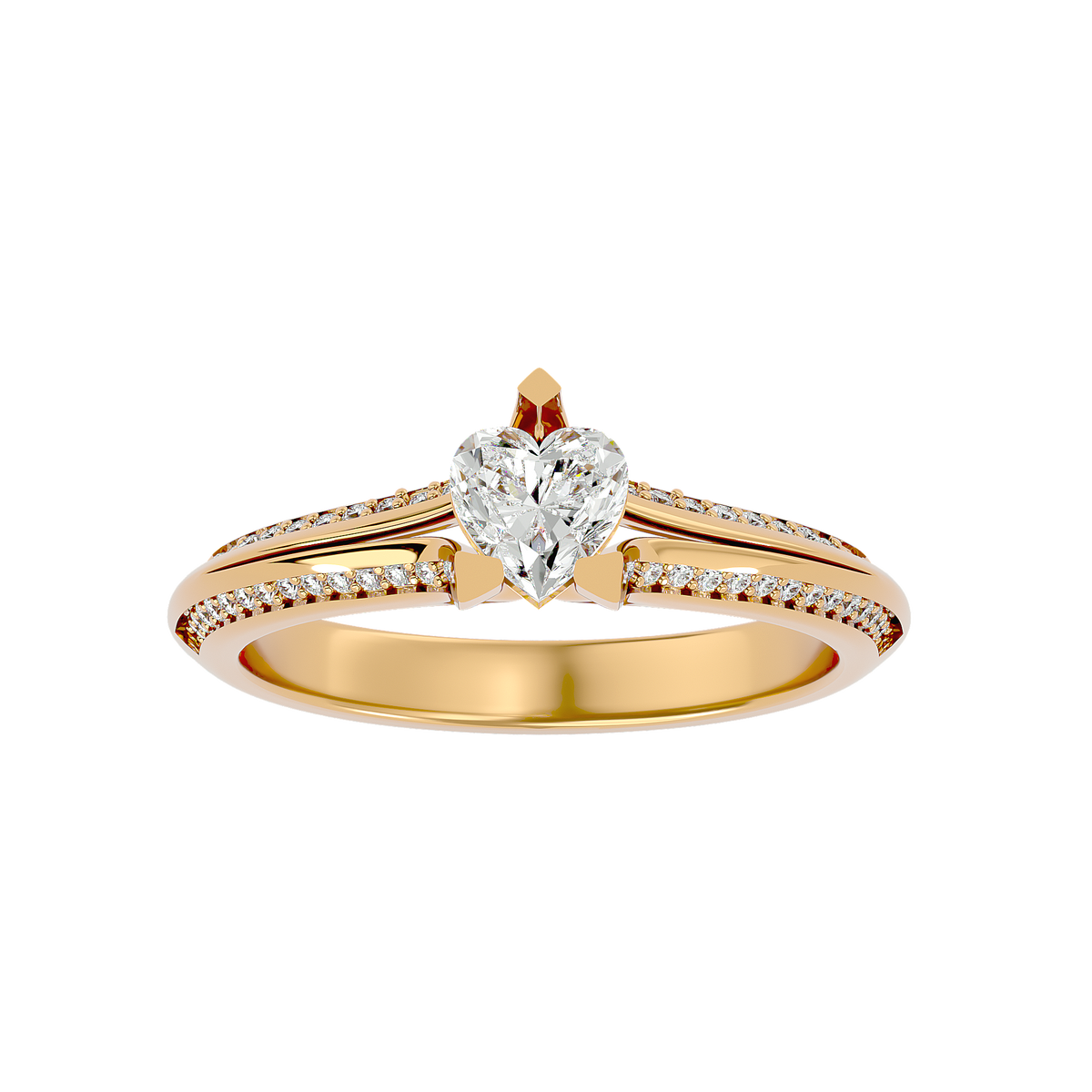 Crestora Solitaire Ring