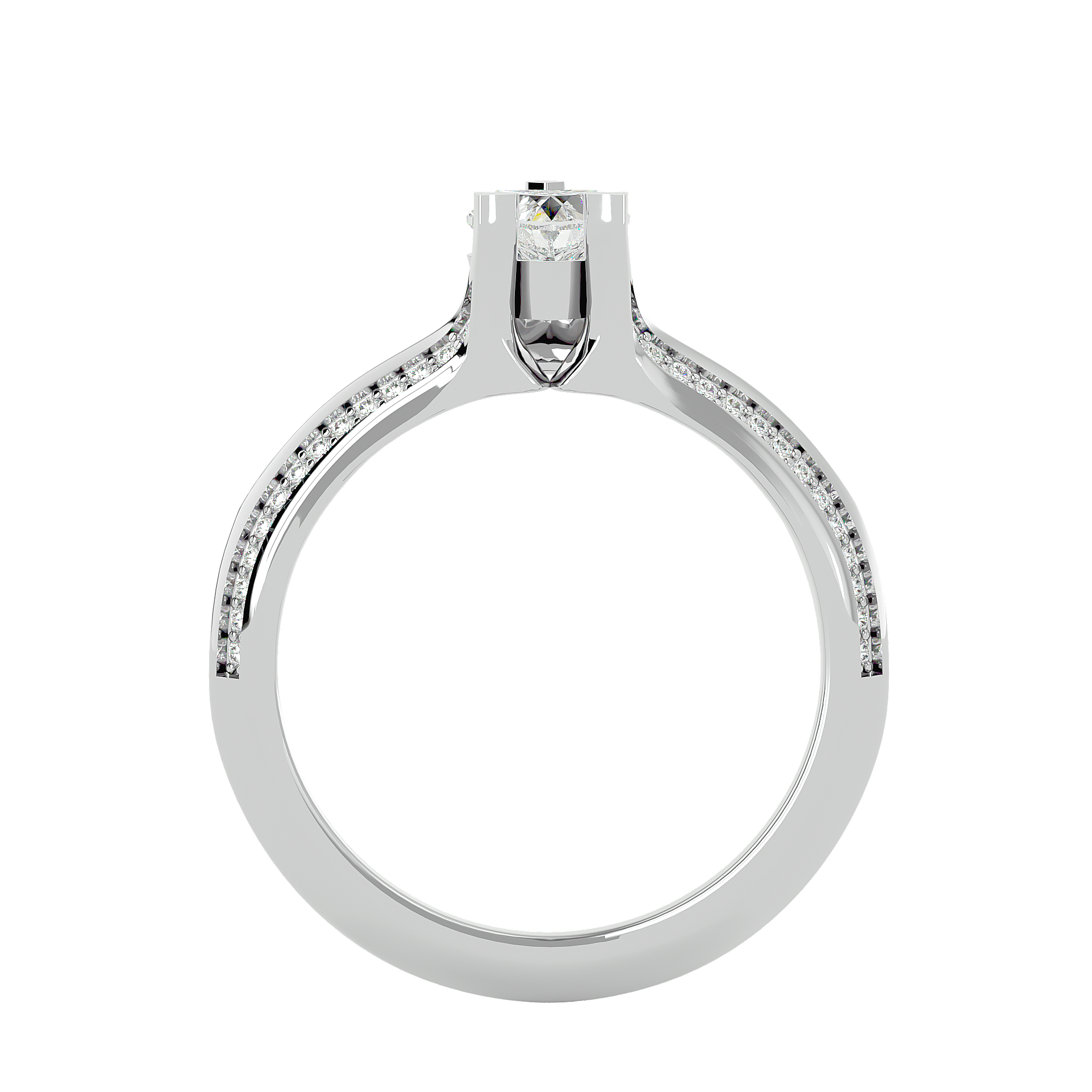 Crestora Solitaire Ring