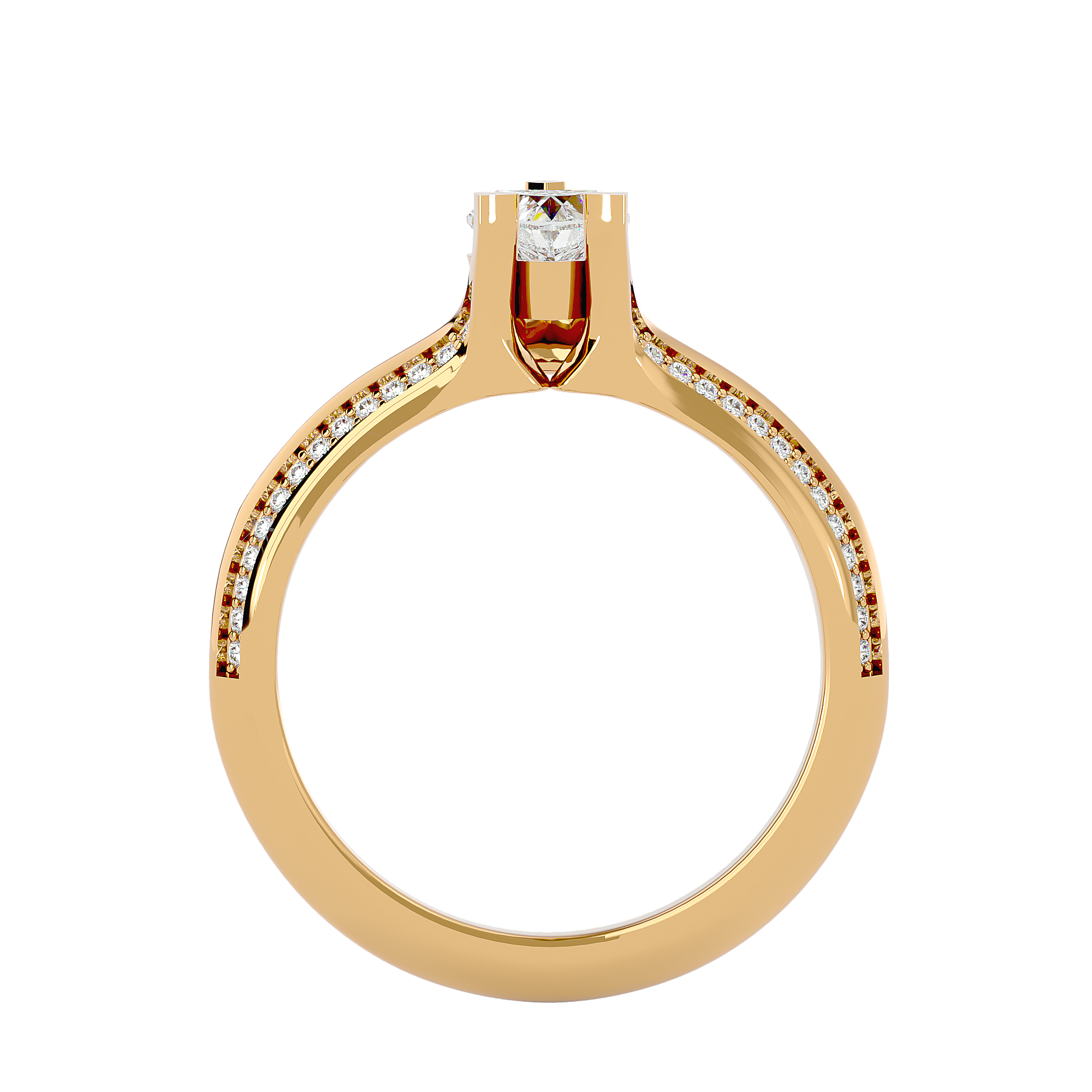 Crestora Solitaire Ring