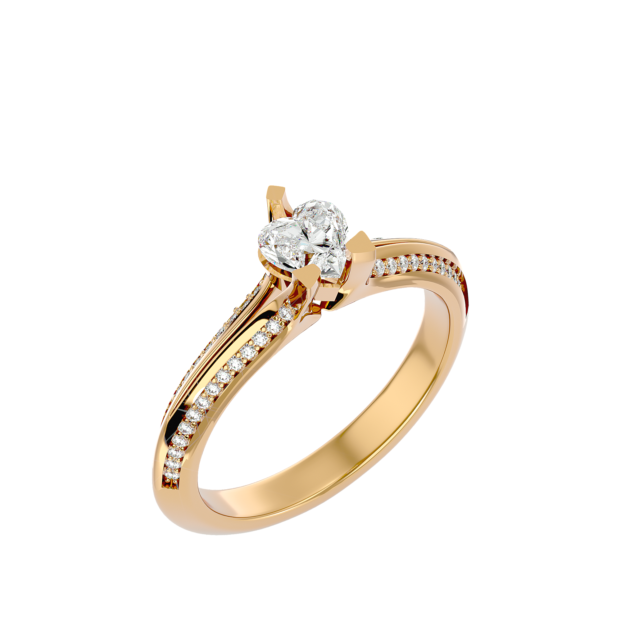 Crestora Solitaire Ring