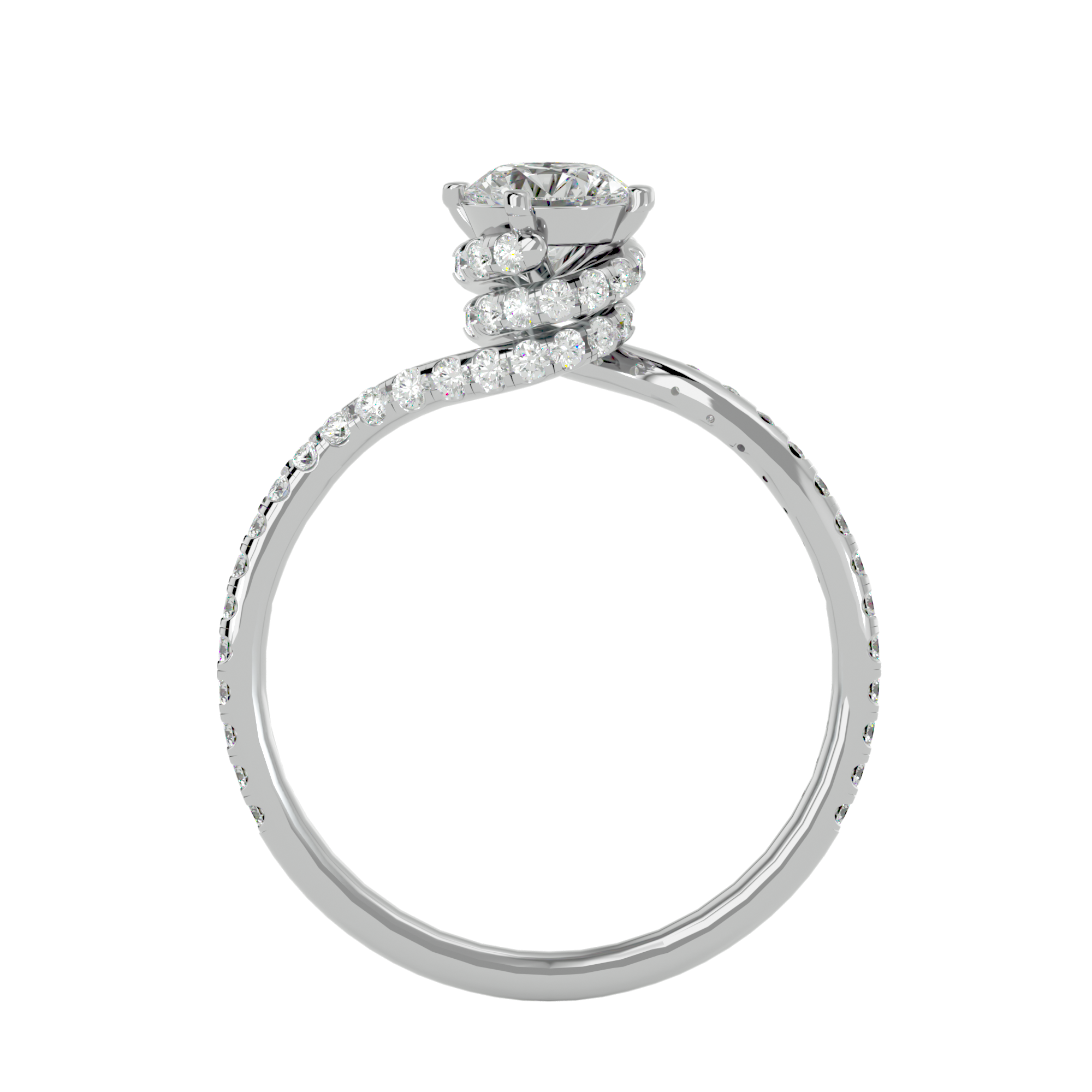 Flora Solitaire Ring