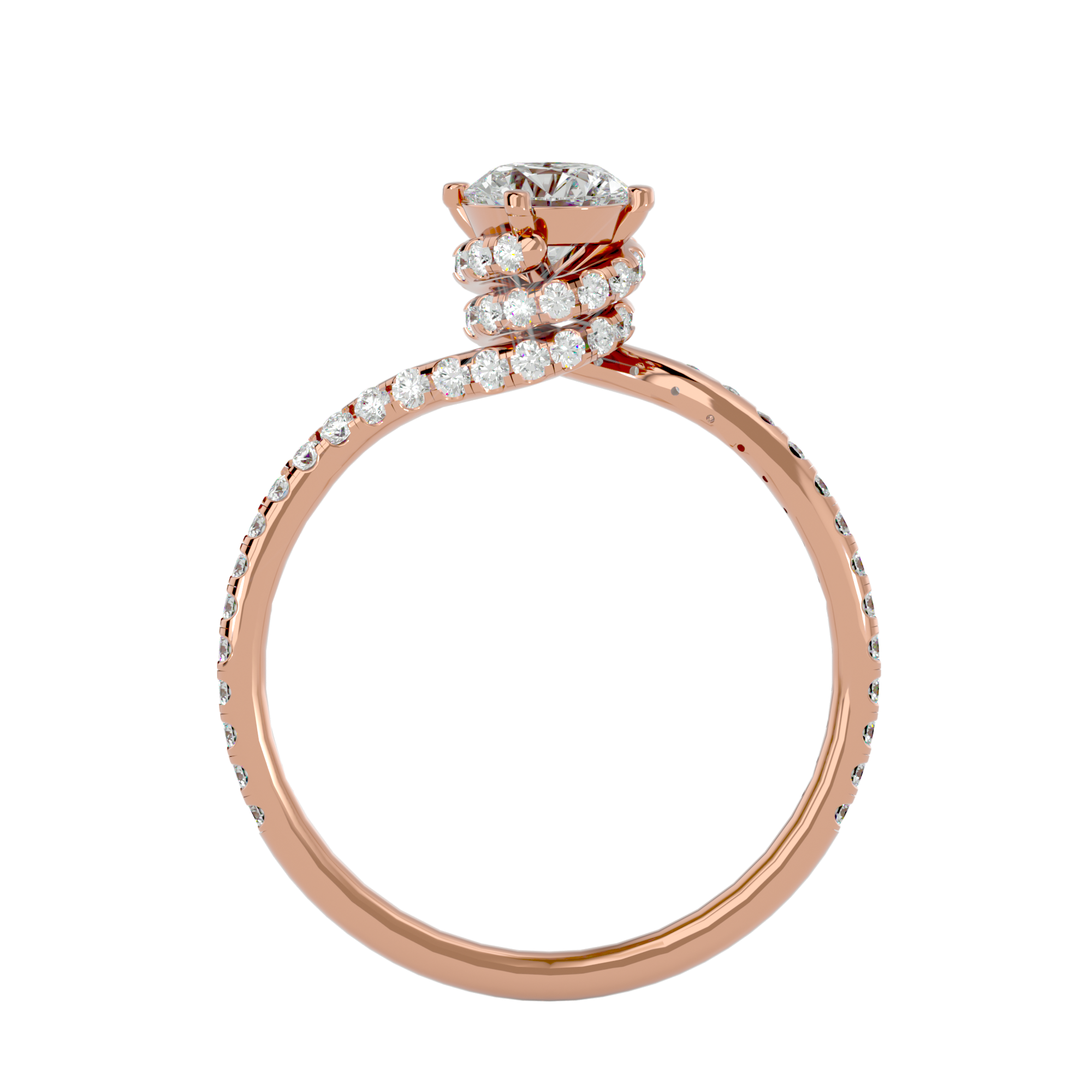 Flora Solitaire Ring