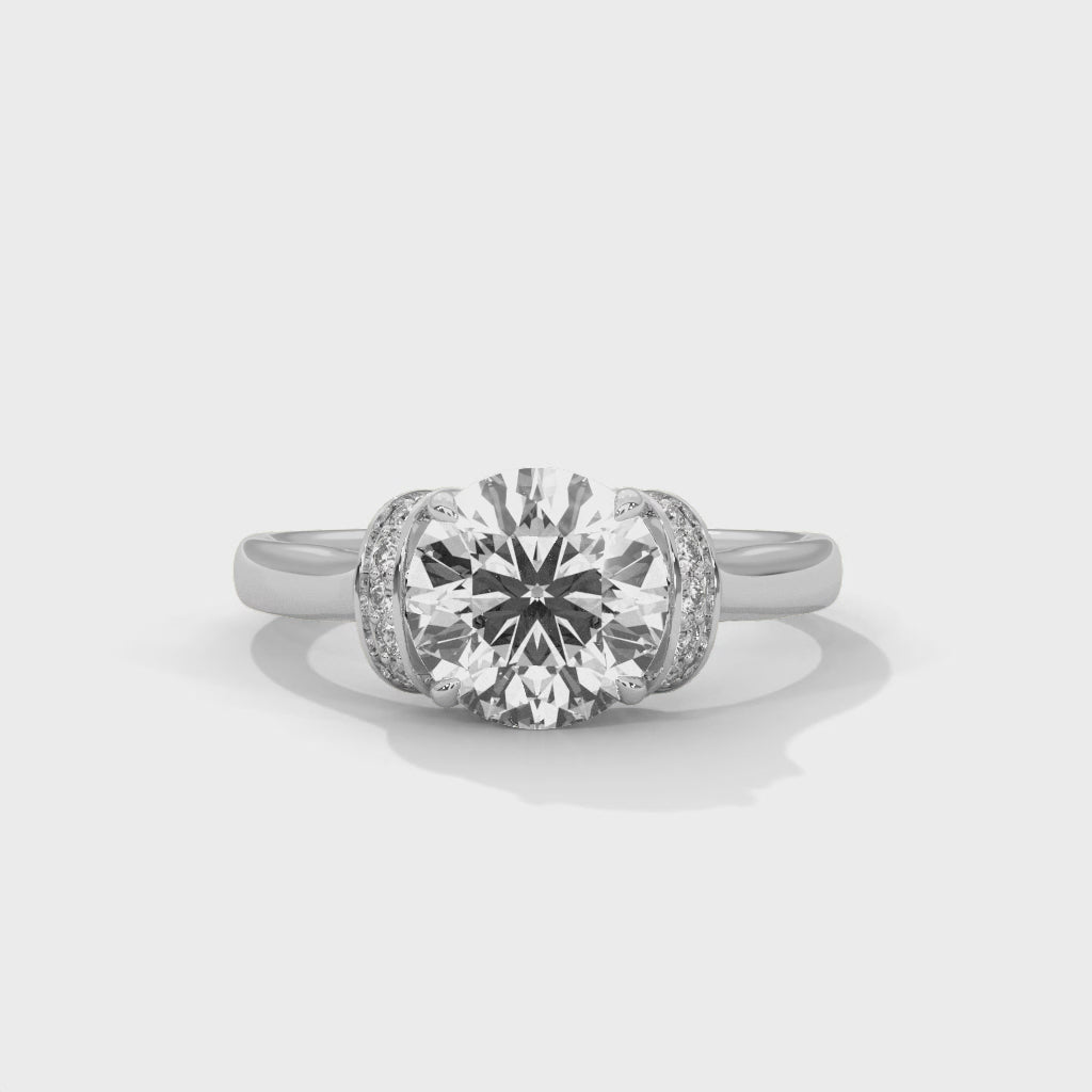 Cosmia Solitaire Ring