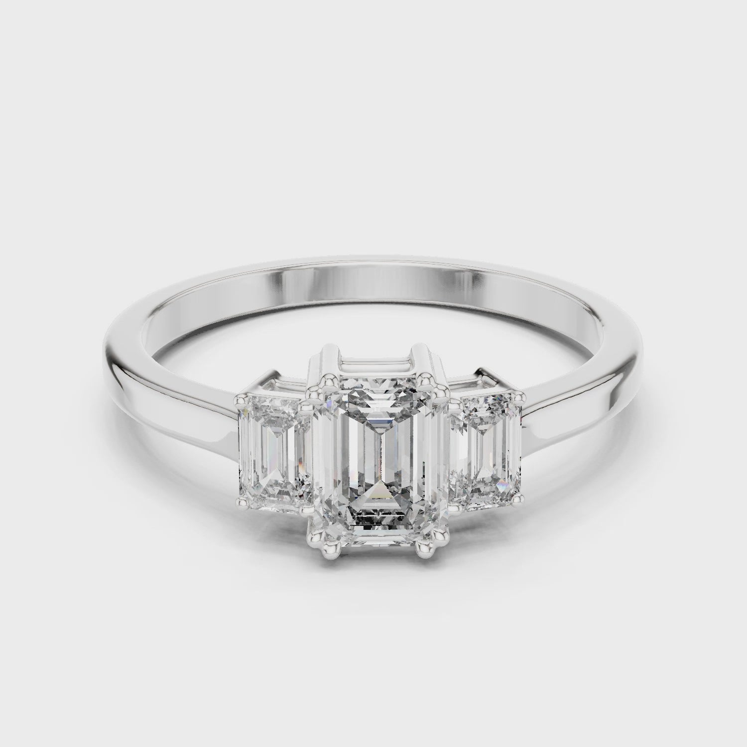 Evianna Three Stone Ring